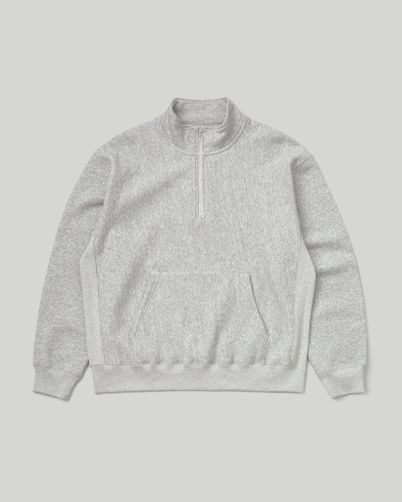 Khakis - Half Zip Pocket Pullover (Grey) product image 1 | TRAB K-Fashion Australia