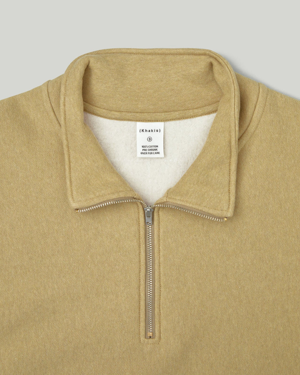Khakis - Half Zip Pocket Pullover (Mustard) product image 2 | TRAB K-Fashion Australia