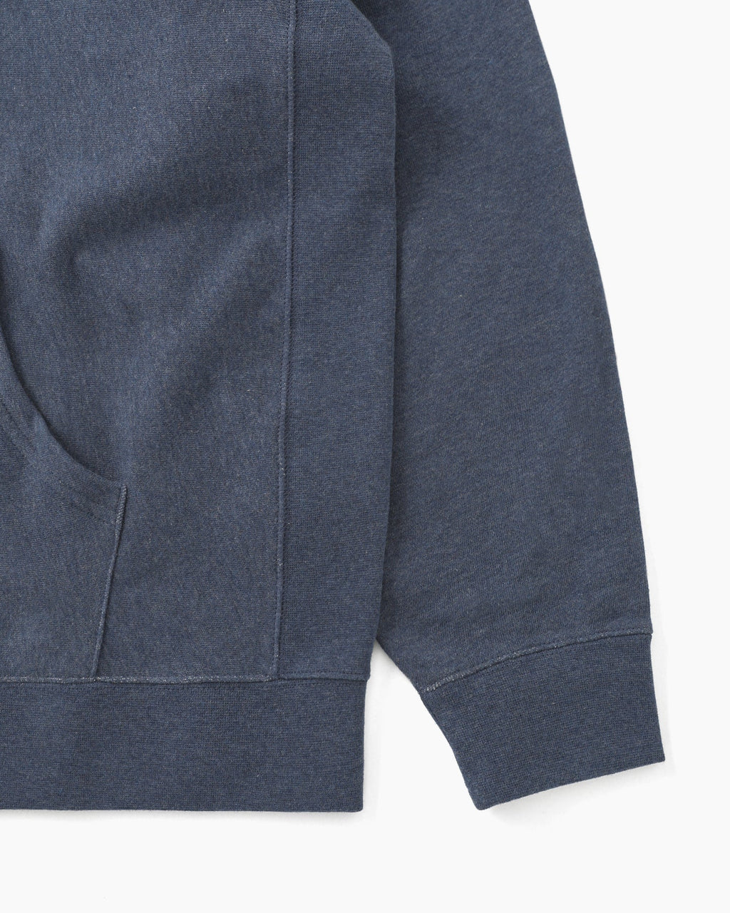 Khakis - Heather Full Zip Hoodie (Blue) product image 3 | TRAB K-Fashion Australia