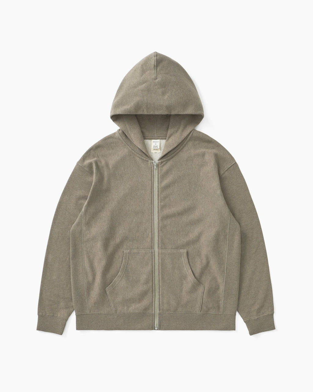 Khakis - Heather Full Zip Hoodie (Sage) product image 1 | TRAB K-Fashion Australia