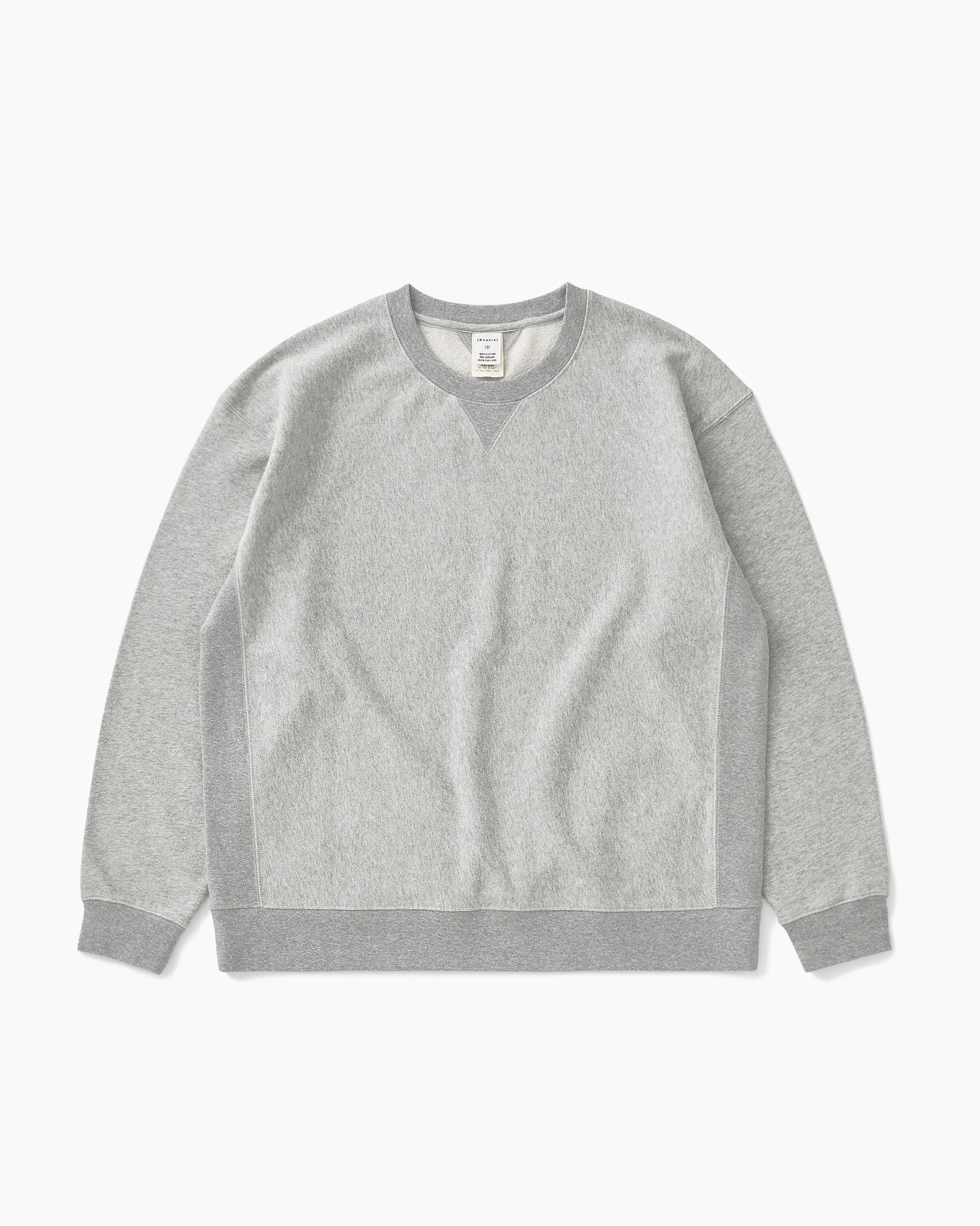 Khakis - Heather Stock Crewneck Campus (Grey) product image 1 | TRAB K-Fashion Australia
