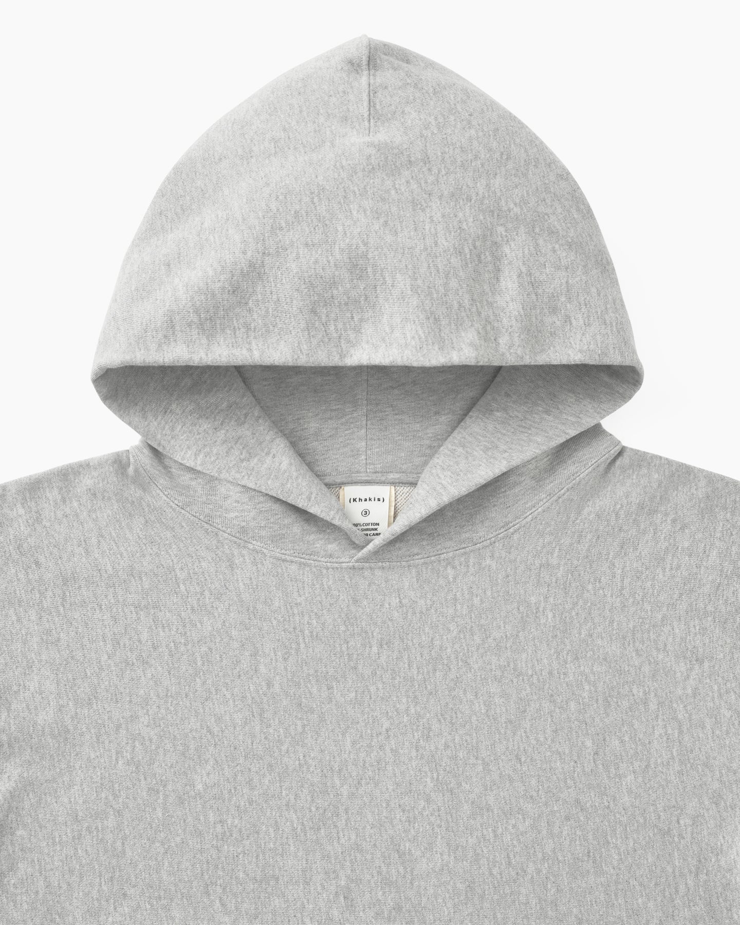 Khakis - Heather Stock Hoodie Campus (Grey) product image 2 | TRAB K-Fashion Australia