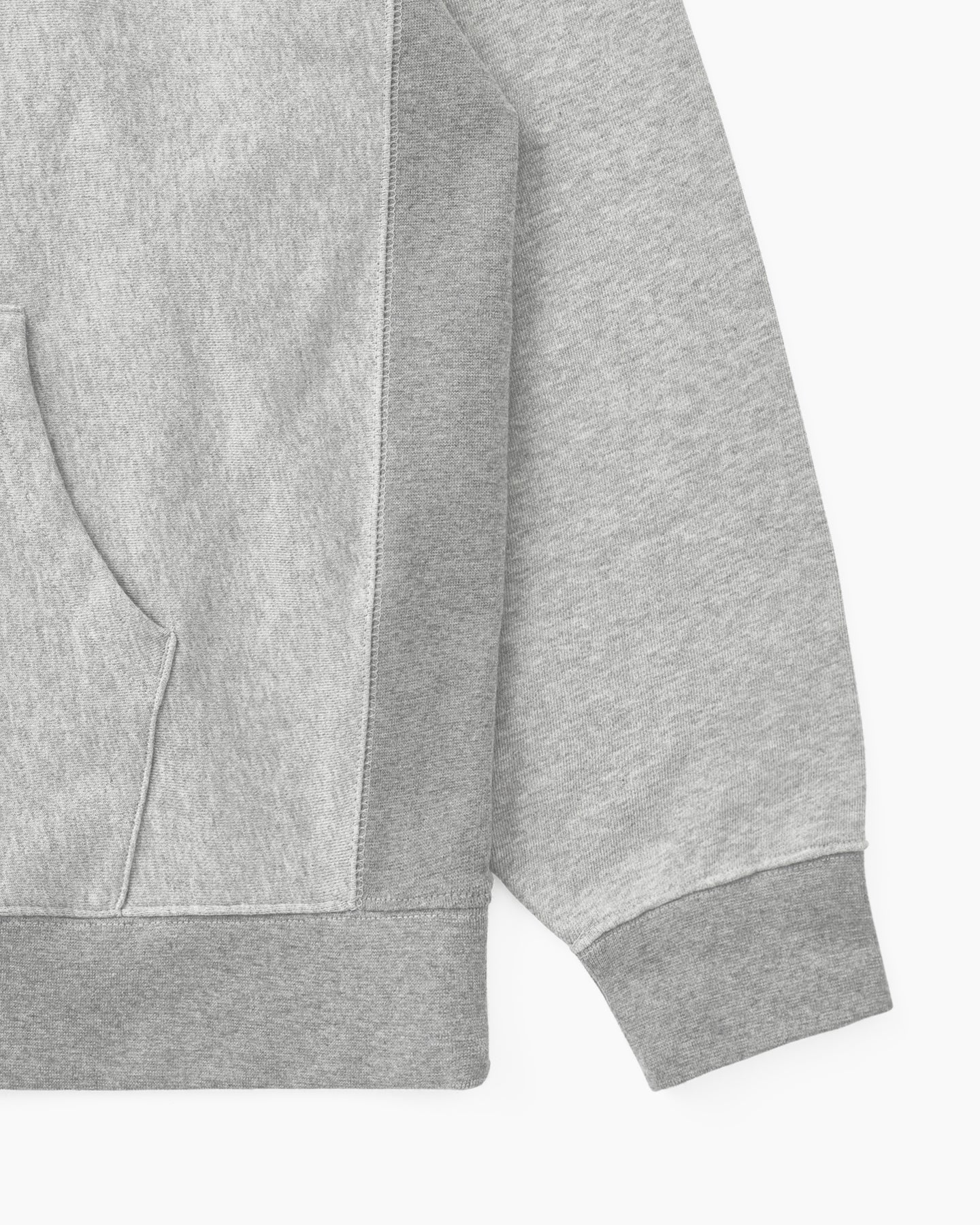 Khakis - Heather Stock Hoodie Campus (Grey) product image 3 | TRAB K-Fashion Australia
