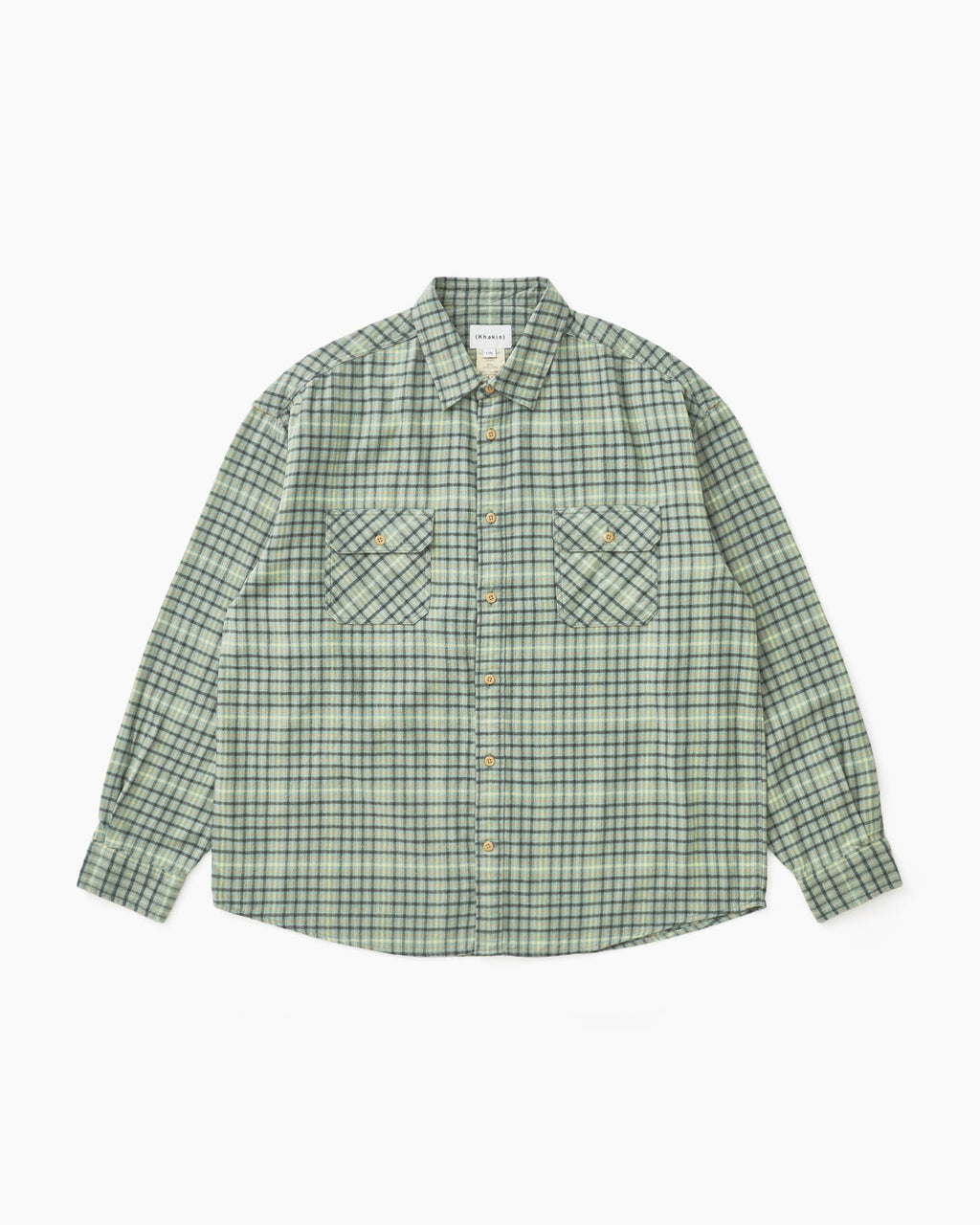 Khakis - House Check Shirt (Green) product image 1 | TRAB K-Fashion Australia