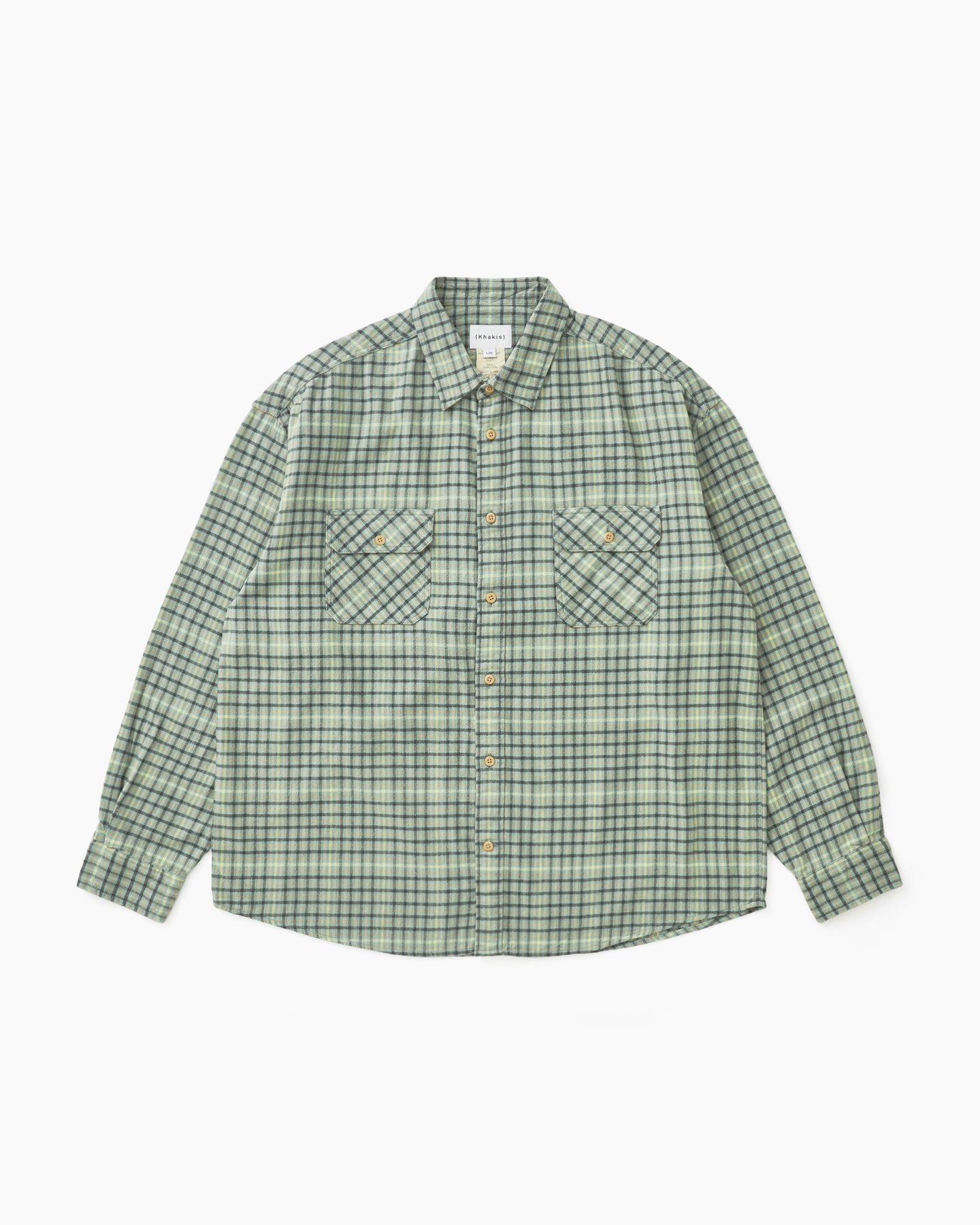 Khakis - House Check Shirt (Green) product image 1 | TRAB K-Fashion Australia