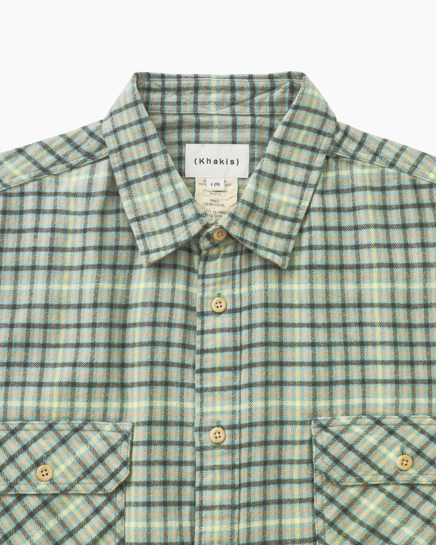 Khakis - House Check Shirt (Green) product image 2 | TRAB K-Fashion Australia