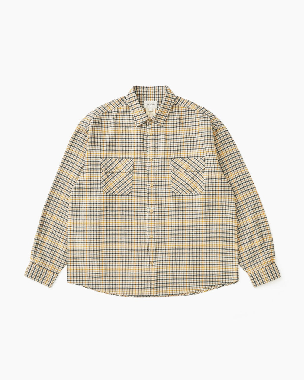 Khakis - House Check Shirt (Ivory) product image 1 | TRAB K-Fashion Australia