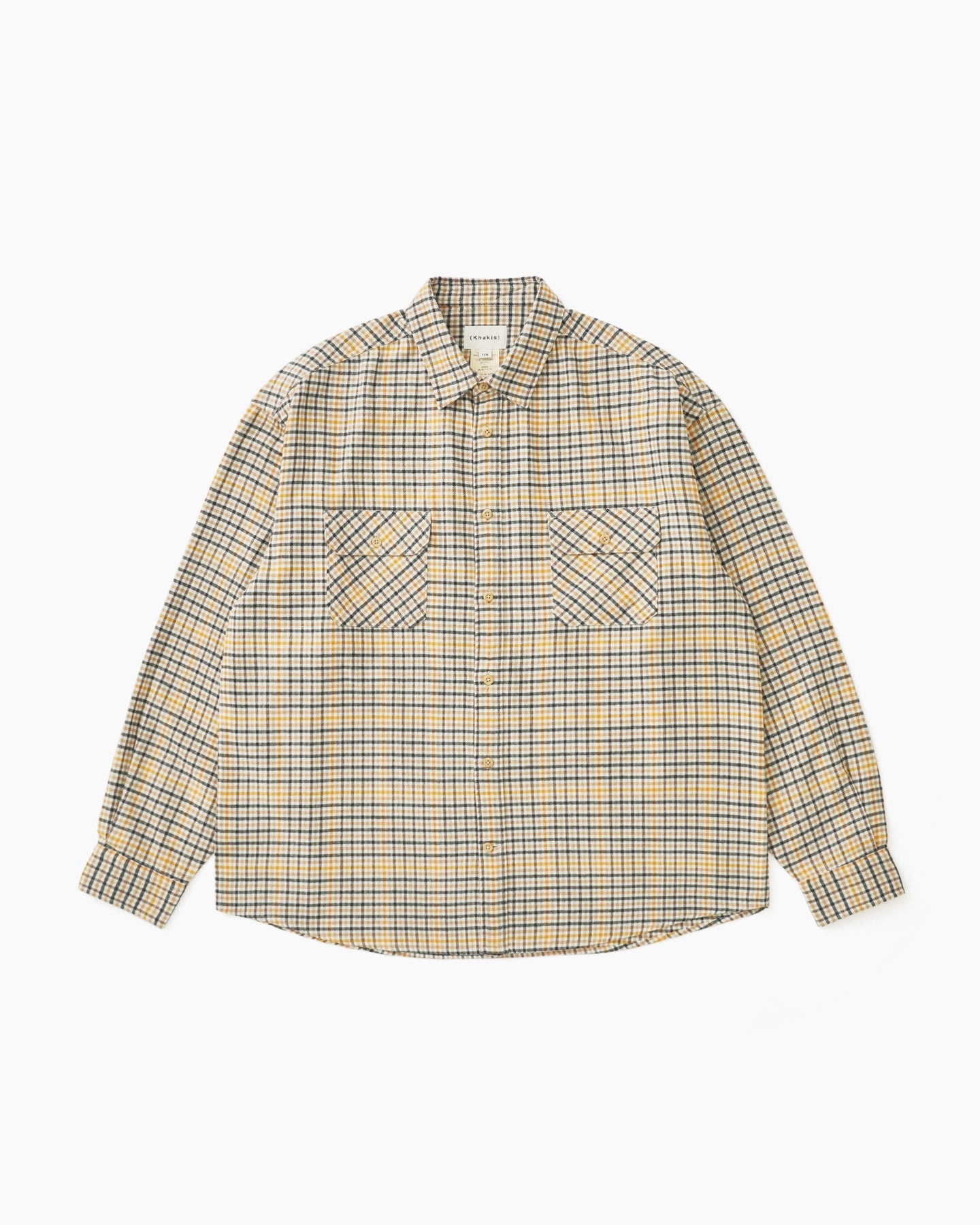 Khakis - House Check Shirt (Ivory) product image 1 | TRAB K-Fashion Australia