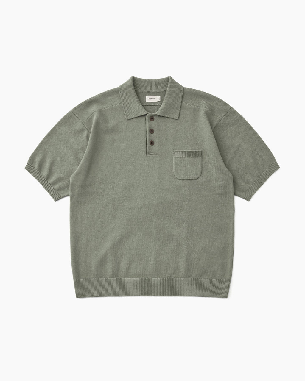 Khakis - Mod S/S Polo (Sage) product image 1 | TRAB K-Fashion Australia