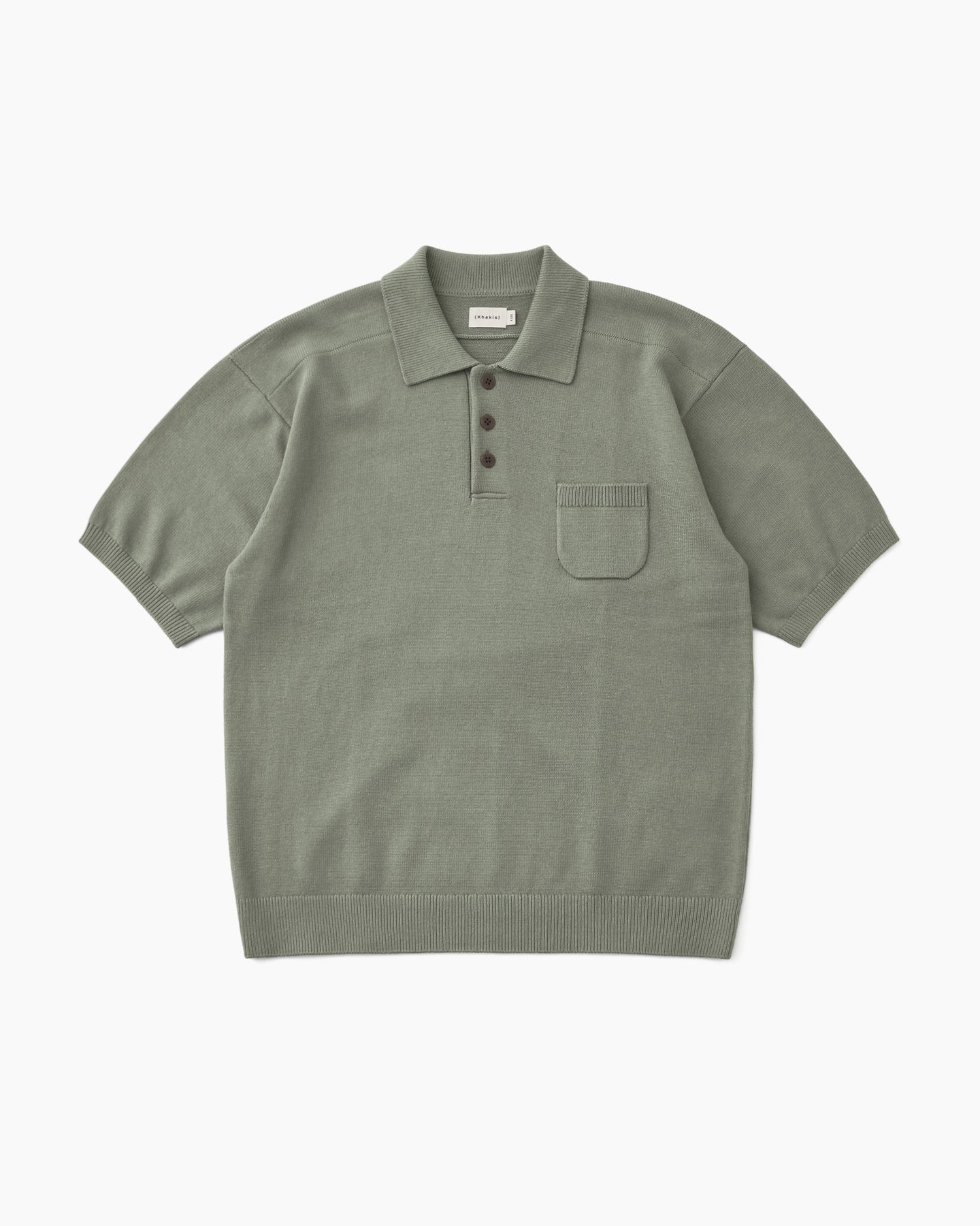 Khakis - Mod S/S Polo (Sage) product image 1 | TRAB K-Fashion Australia