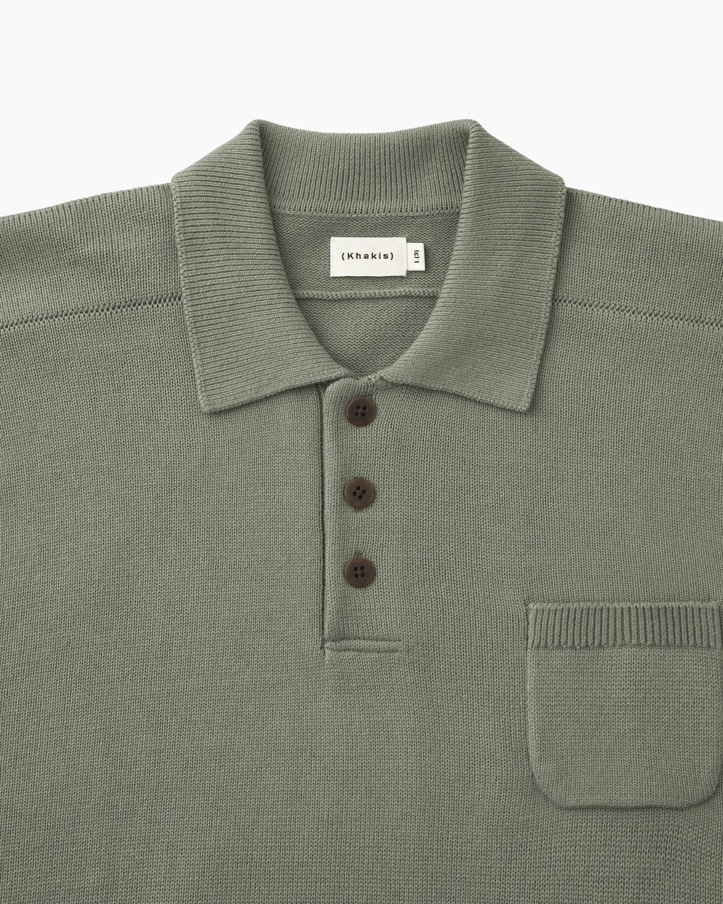 Khakis - Mod S/S Polo (Sage) product image 2 | TRAB K-Fashion Australia