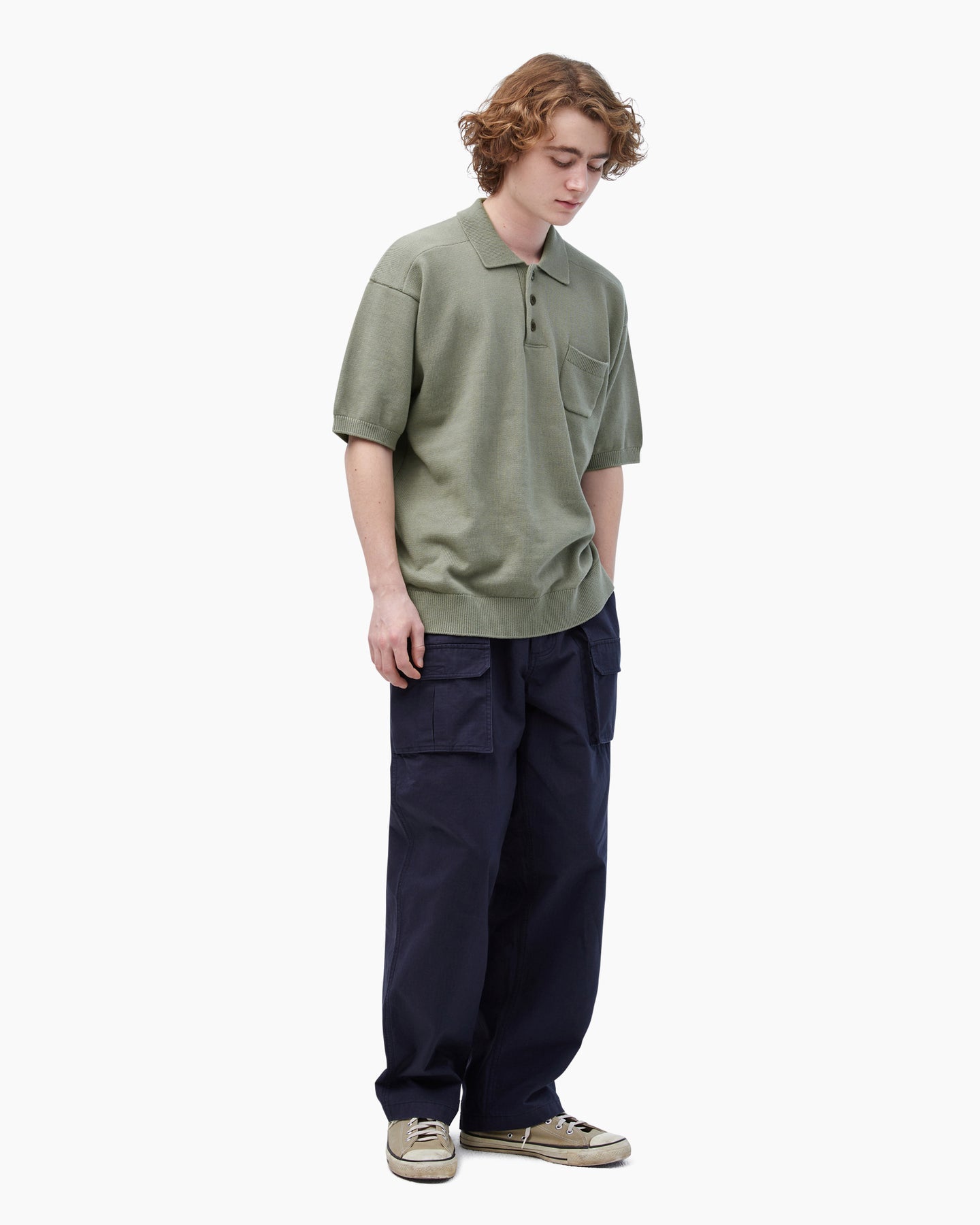 Khakis - Mod S/S Polo (Sage) product image 4 | TRAB K-Fashion Australia