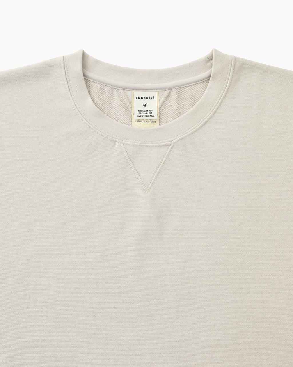Khakis - O.D Easy Crewneck Natural product image 2 | TRAB K-Fashion Australia