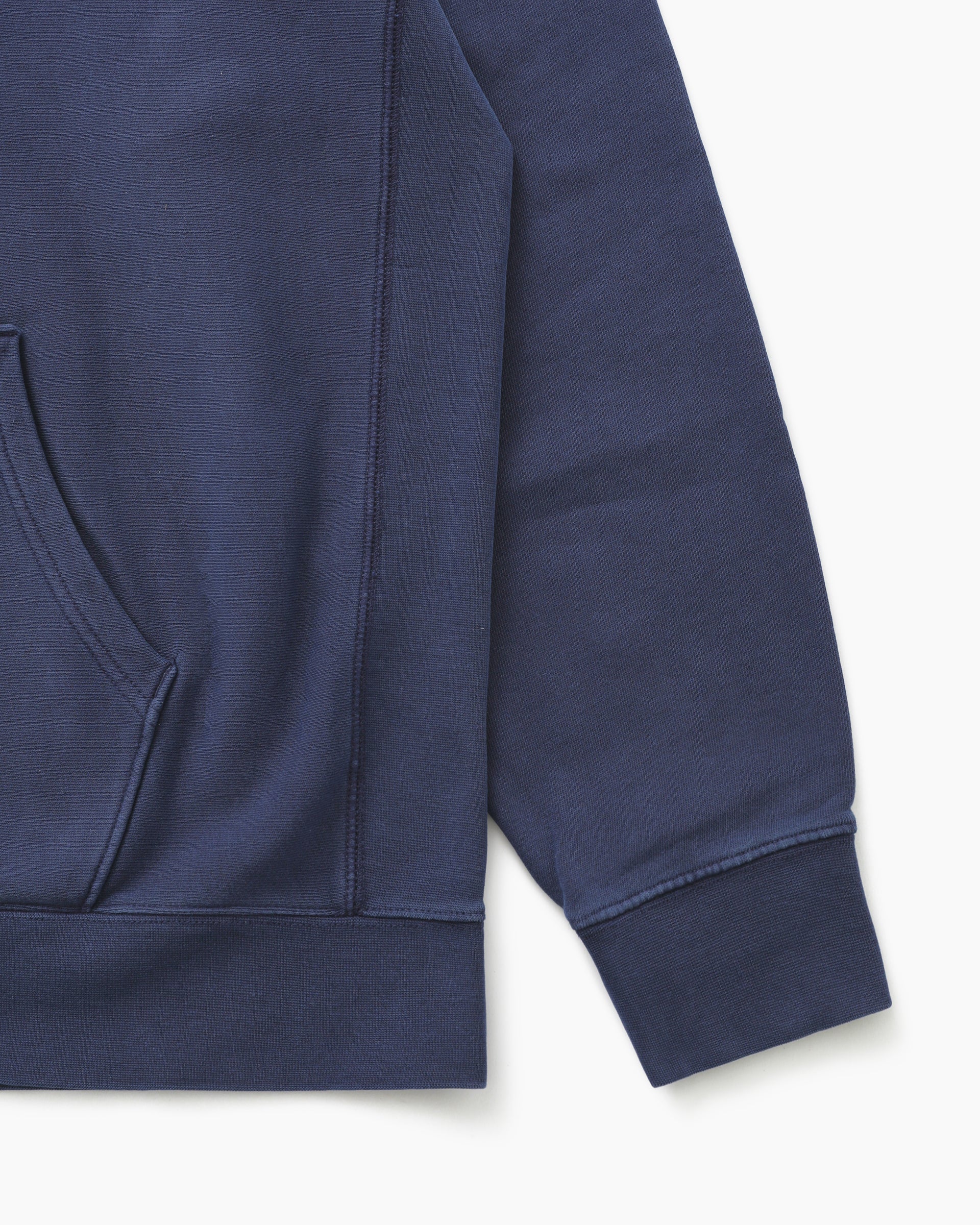 Khakis - O.D Easy Zip Hoodie Indigo (Blue) product image 3 | TRAB K-Fashion Australia