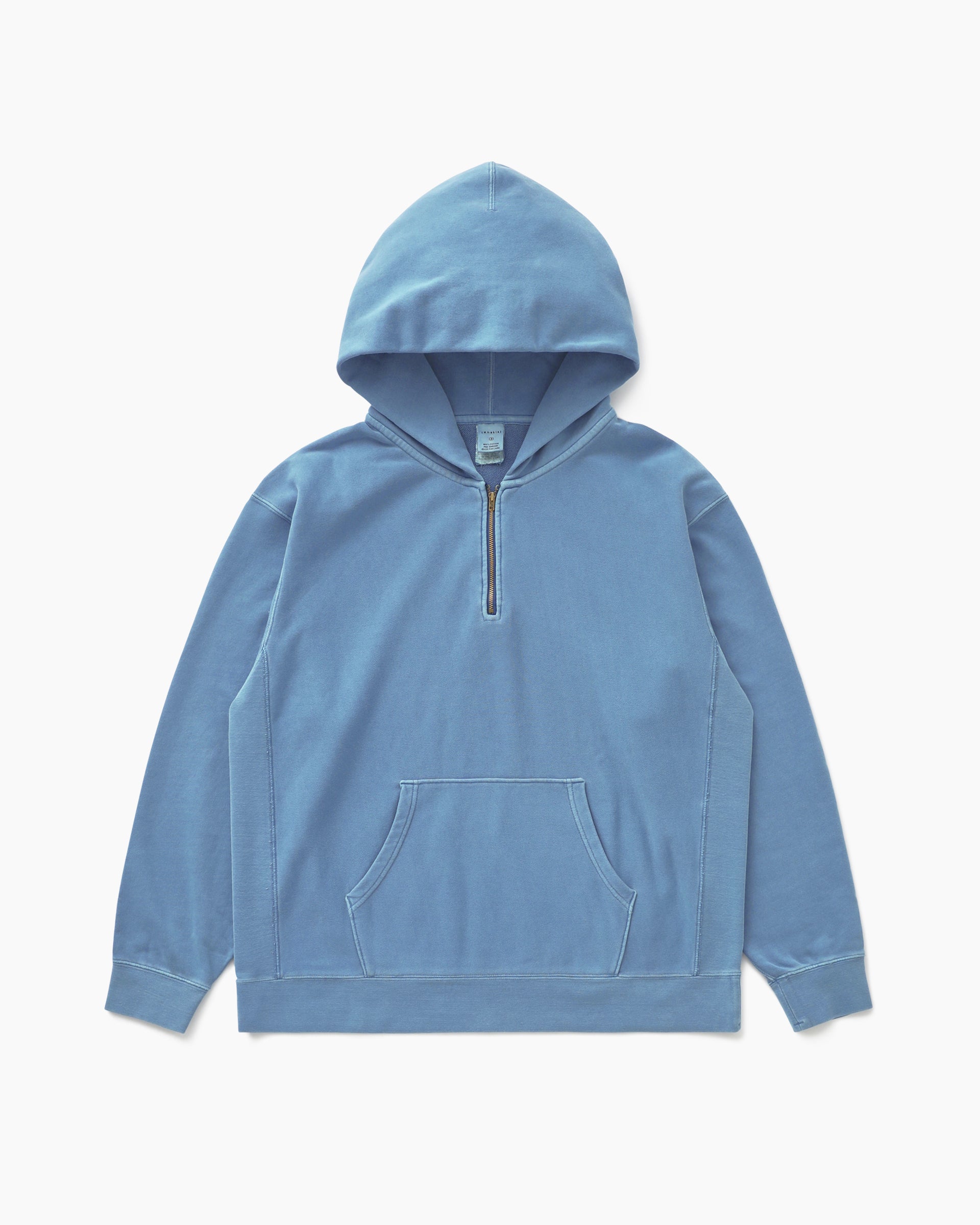 Khakis - O.D Easy Zip Hoodie (Light Blue) product image 1 | TRAB K-Fashion Australia