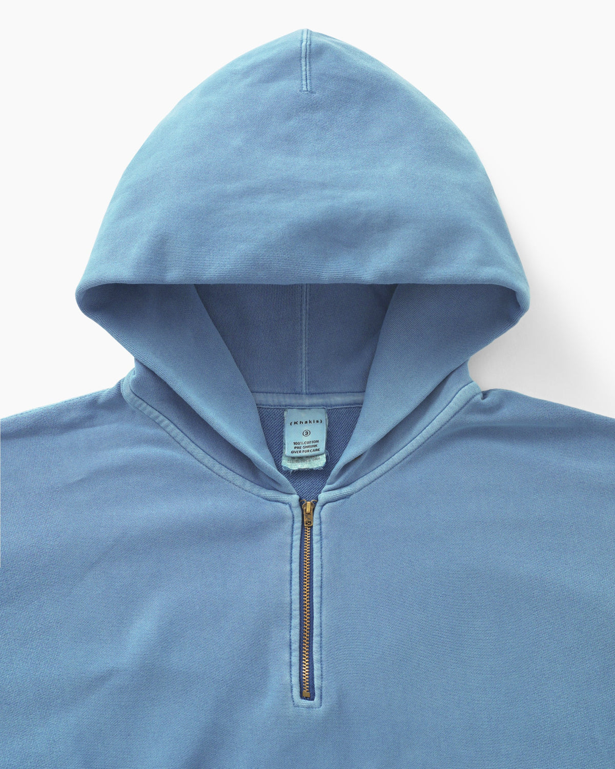Khakis - O.D Easy Zip Hoodie (Light Blue) product image 2 | TRAB K-Fashion Australia