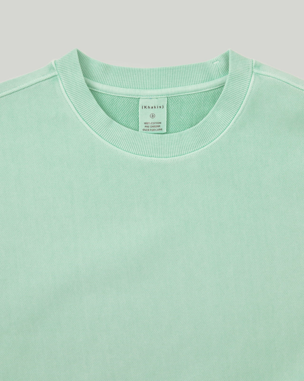 Khakis - Overdyed Crewneck (Green) product image 2 | TRAB K-Fashion Australia