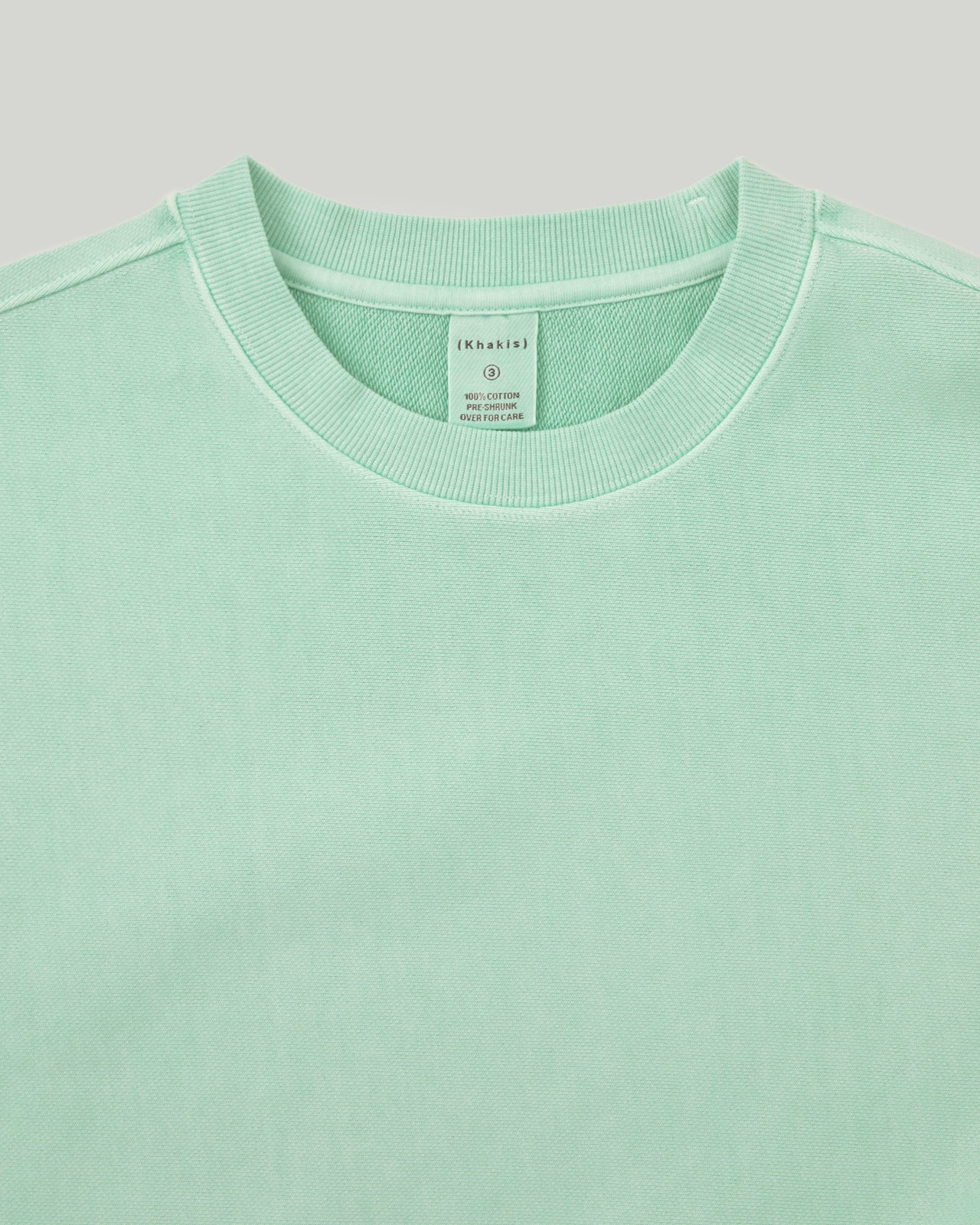 Khakis - Overdyed Crewneck (Green) product image 2 | TRAB K-Fashion Australia