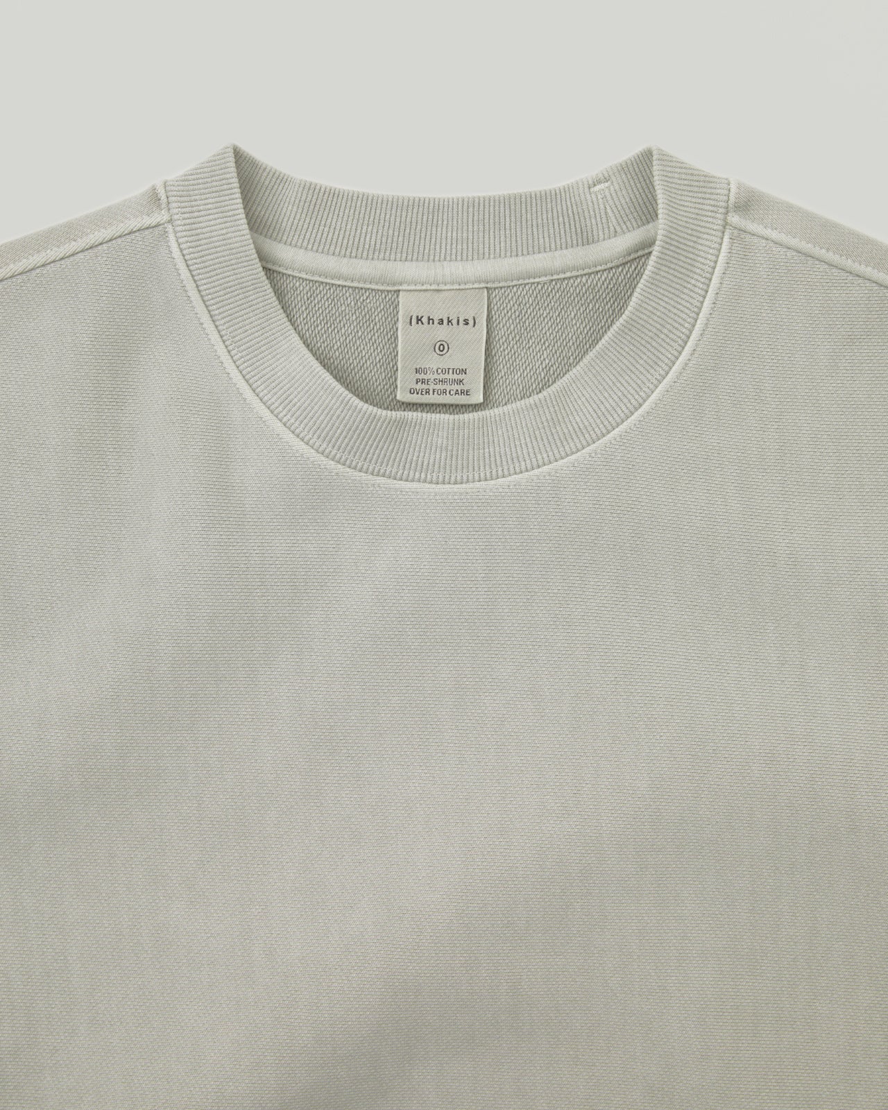 Khakis - Overdyed Crewneck (Grey) product image 2 | TRAB K-Fashion Australia