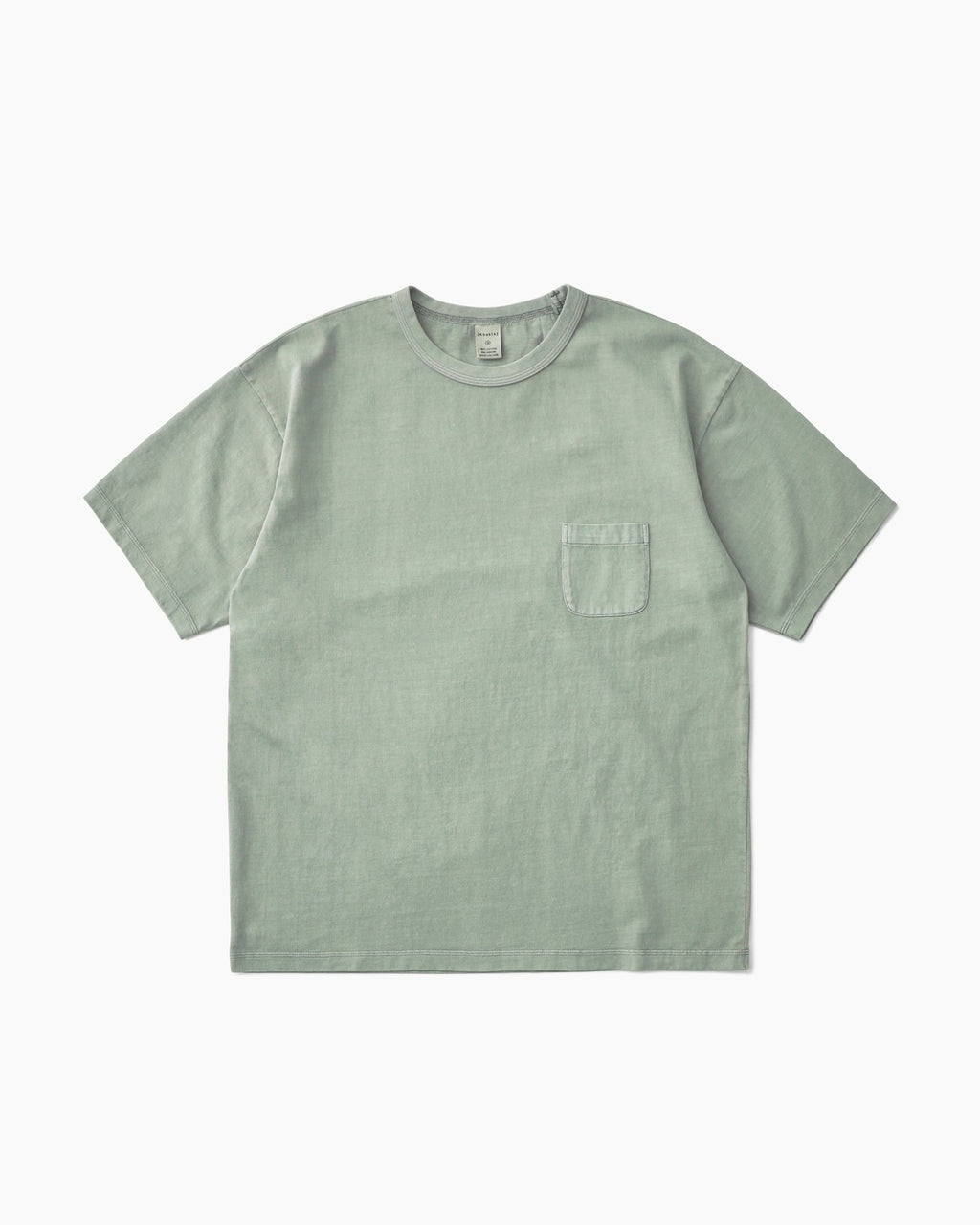 Khakis - Overdyed Pocket Tee (Grey) product image 1 | TRAB K-Fashion Australia