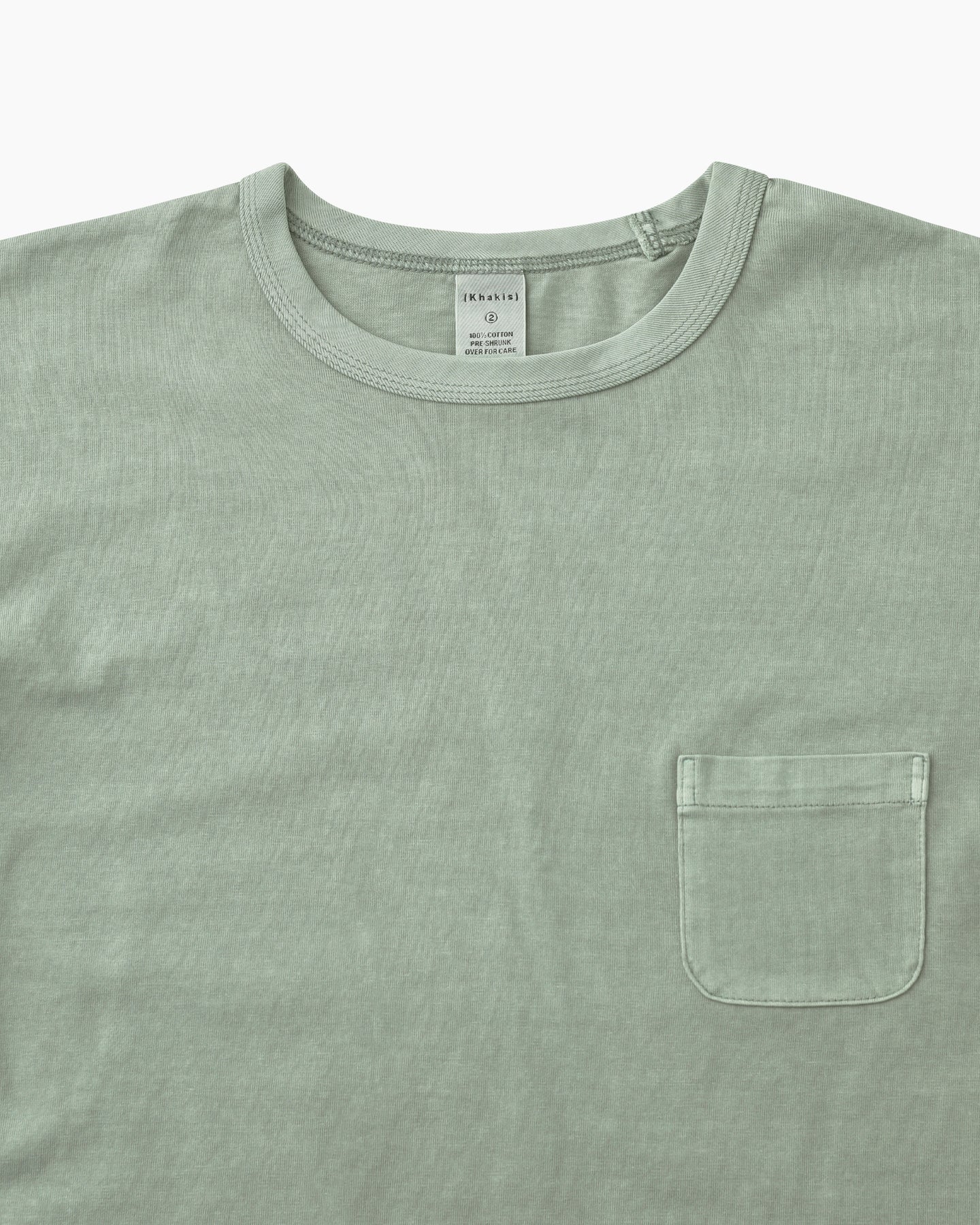 Khakis - Overdyed Pocket Tee (Grey) product image 2 | TRAB K-Fashion Australia