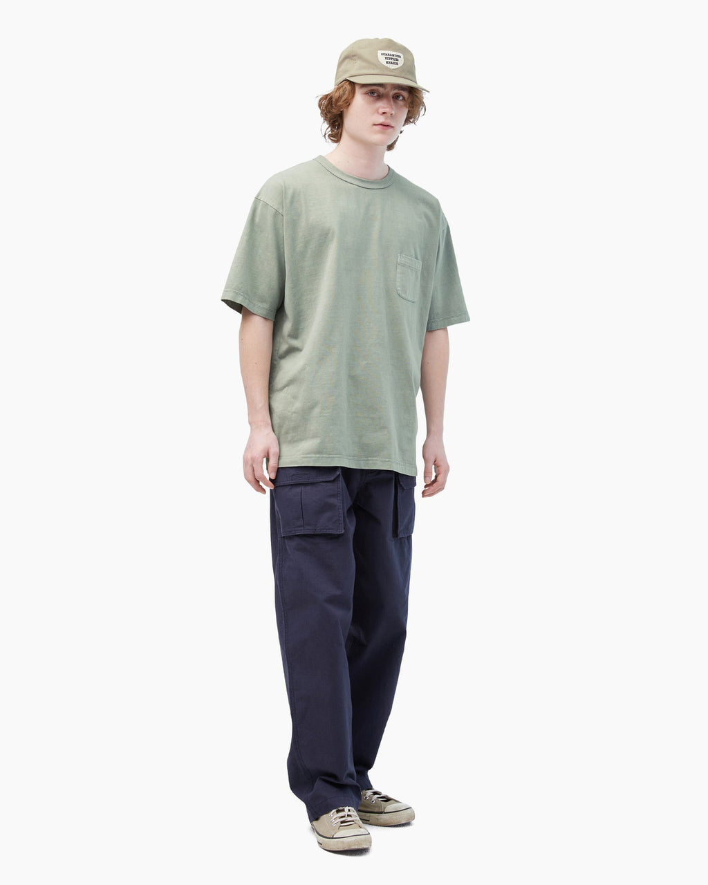 Khakis - Overdyed Pocket Tee (Grey) product image 4 | TRAB K-Fashion Australia