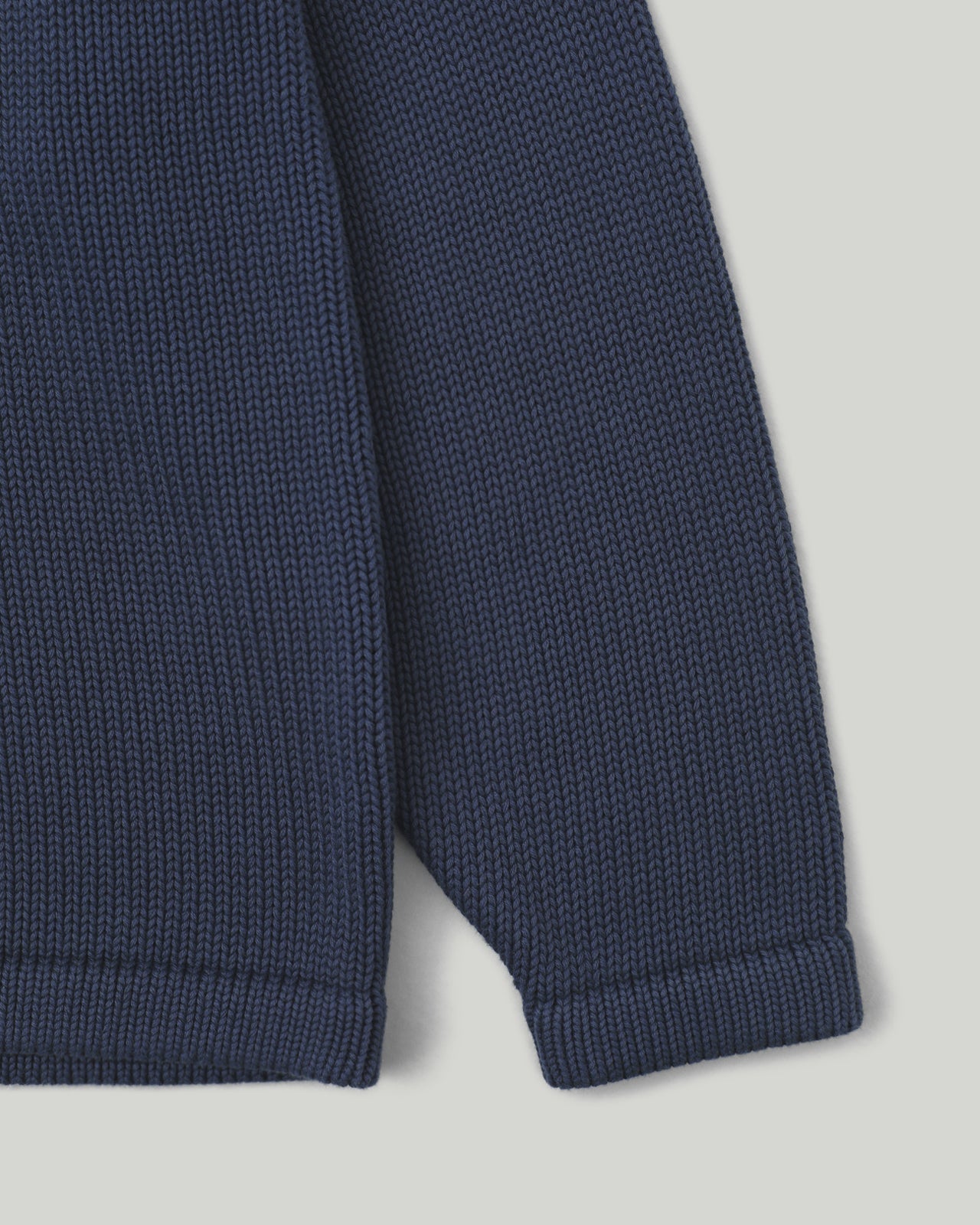 Khakis - Overdyed Roll Neck Sweater (Navy) product image 3 | TRAB K-Fashion Australia