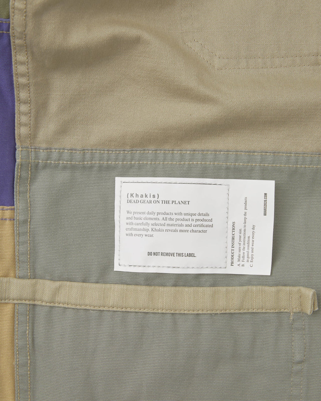 Khakis - Patch Work Jacket (Multi) product image 4 | TRAB K-Fashion Australia