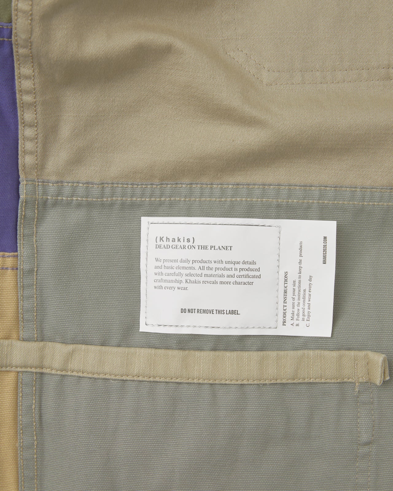 Khakis - Patch Work Jacket (Multi) product image 4 | TRAB K-Fashion Australia