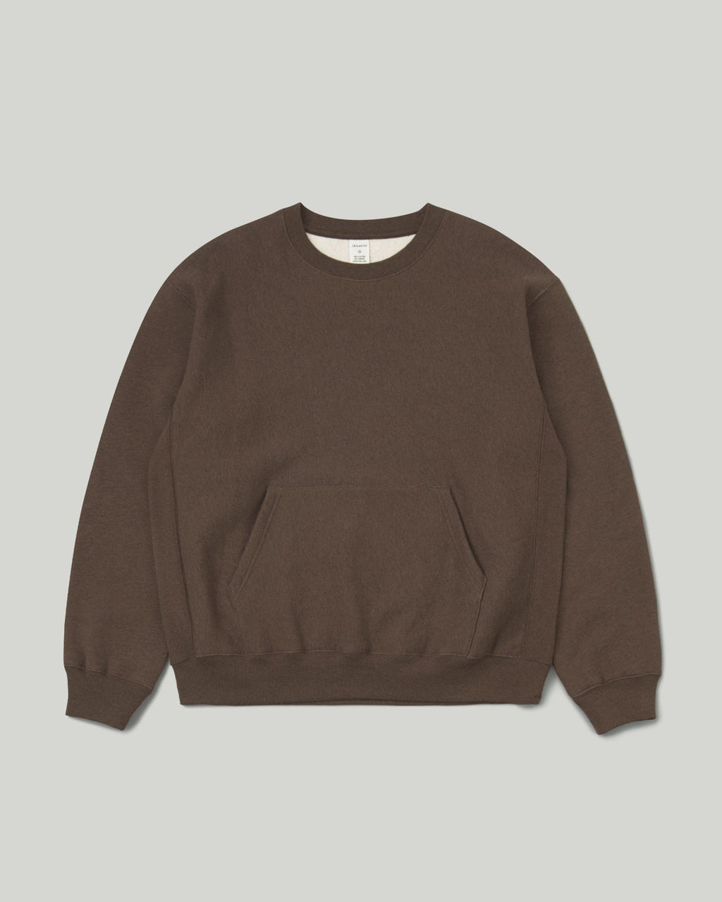 Khakis - Pocket Crewneck (Brown) product image 1 | TRAB K-Fashion Australia