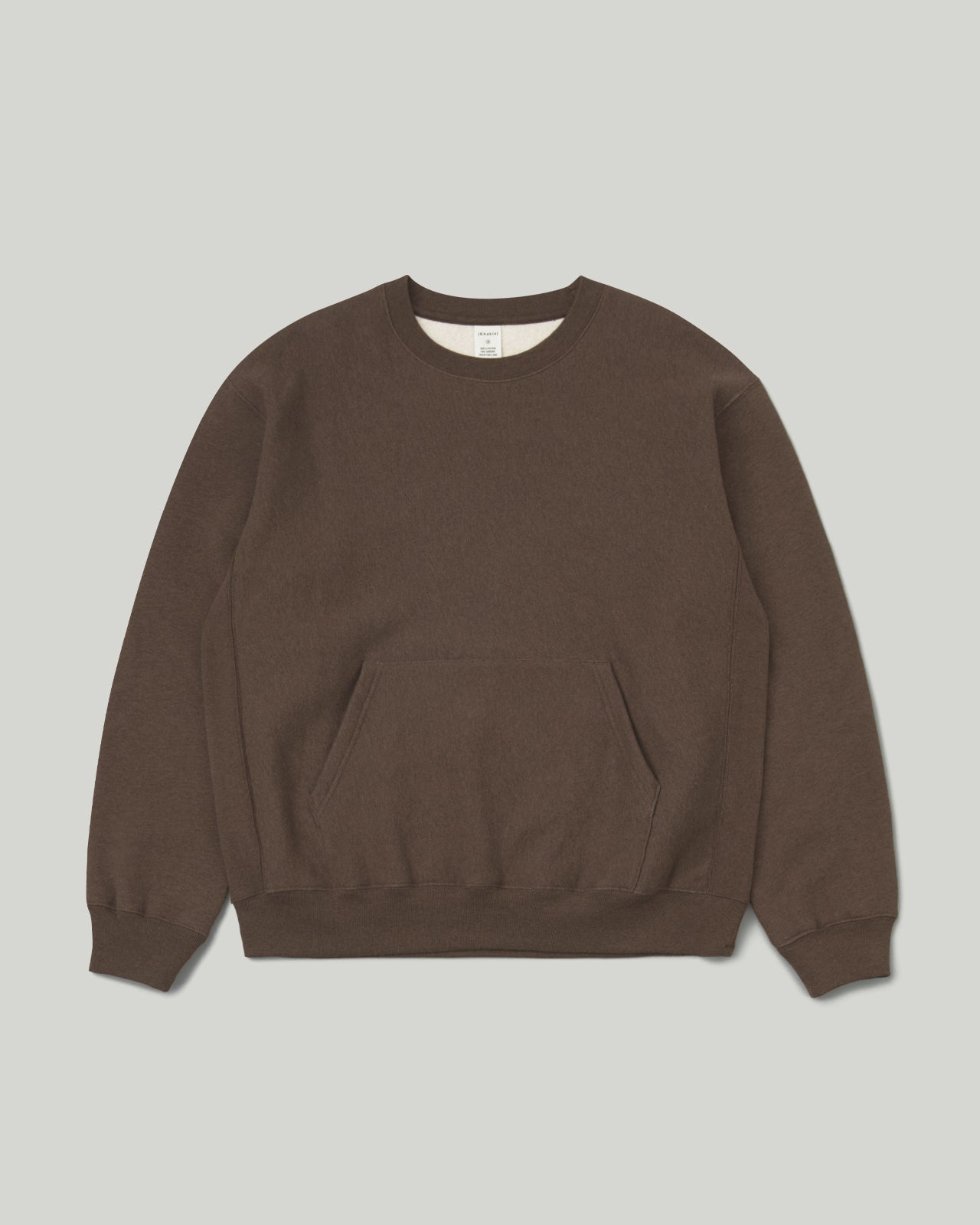 Khakis - Pocket Crewneck (Brown) product image 1 | TRAB K-Fashion Australia