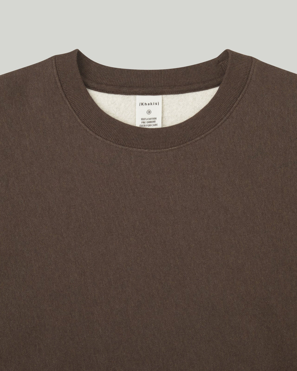 Khakis - Pocket Crewneck (Brown) product image 2 | TRAB K-Fashion Australia