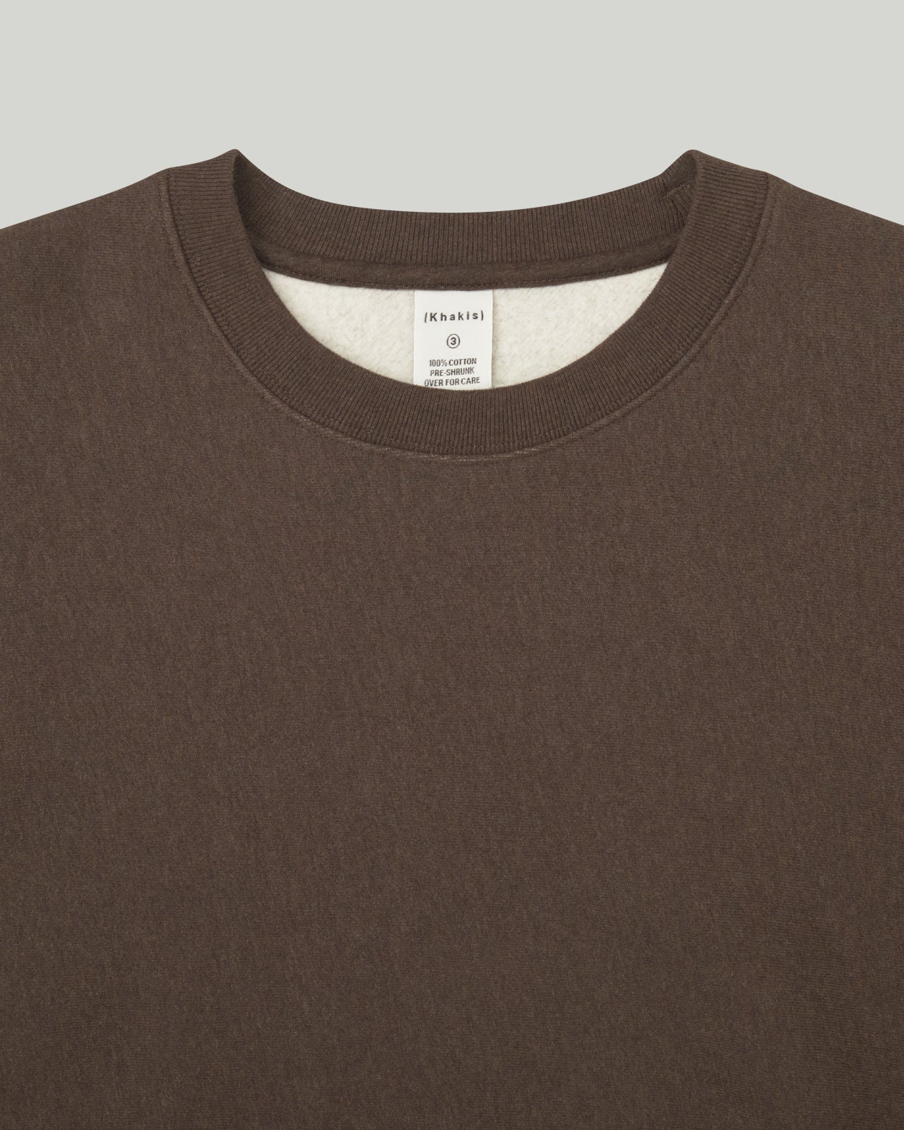 Khakis - Pocket Crewneck (Brown) product image 2 | TRAB K-Fashion Australia