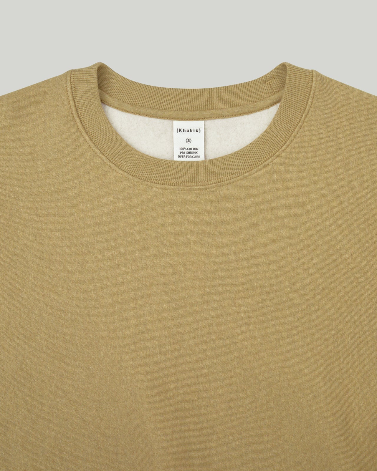 Khakis - Pocket Crewneck (Mustard) product image 2 | TRAB K-Fashion Australia