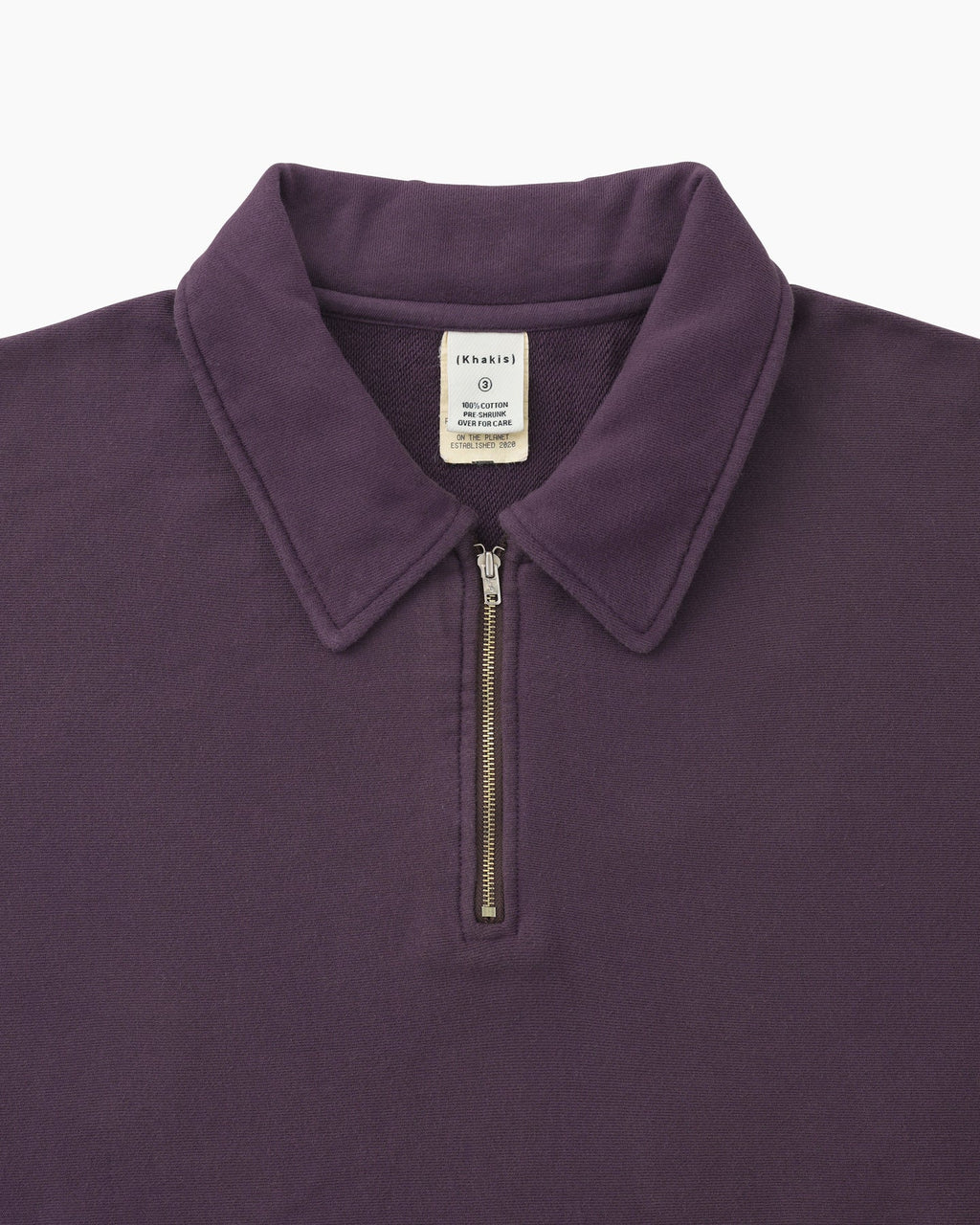 Khakis - Quarter Zip Pullover (Purple) product image 2 | TRAB K-Fashion Australia