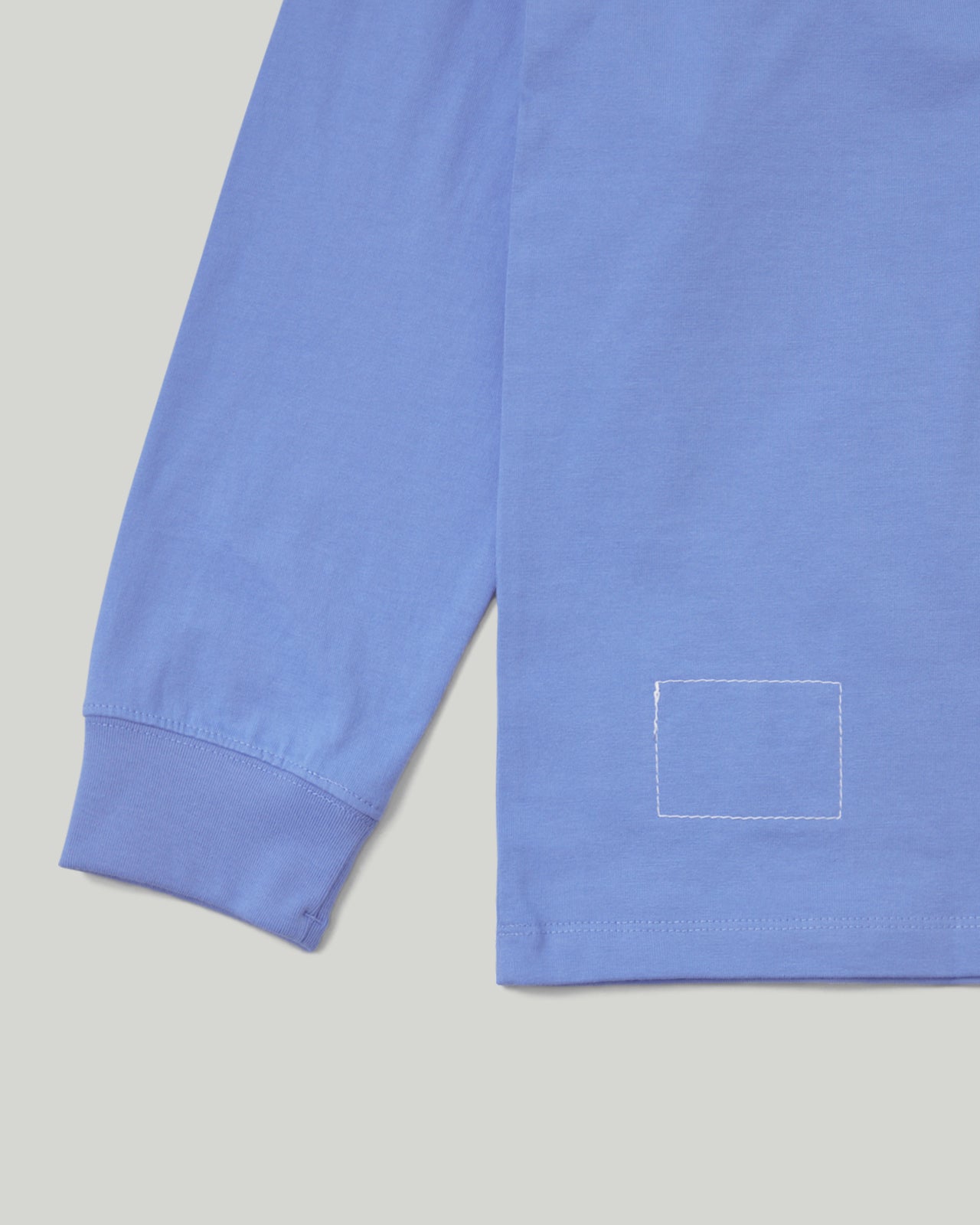Khakis - Recycle Cotton L/S Tee (Light Blue) product image 3 | TRAB K-Fashion Australia