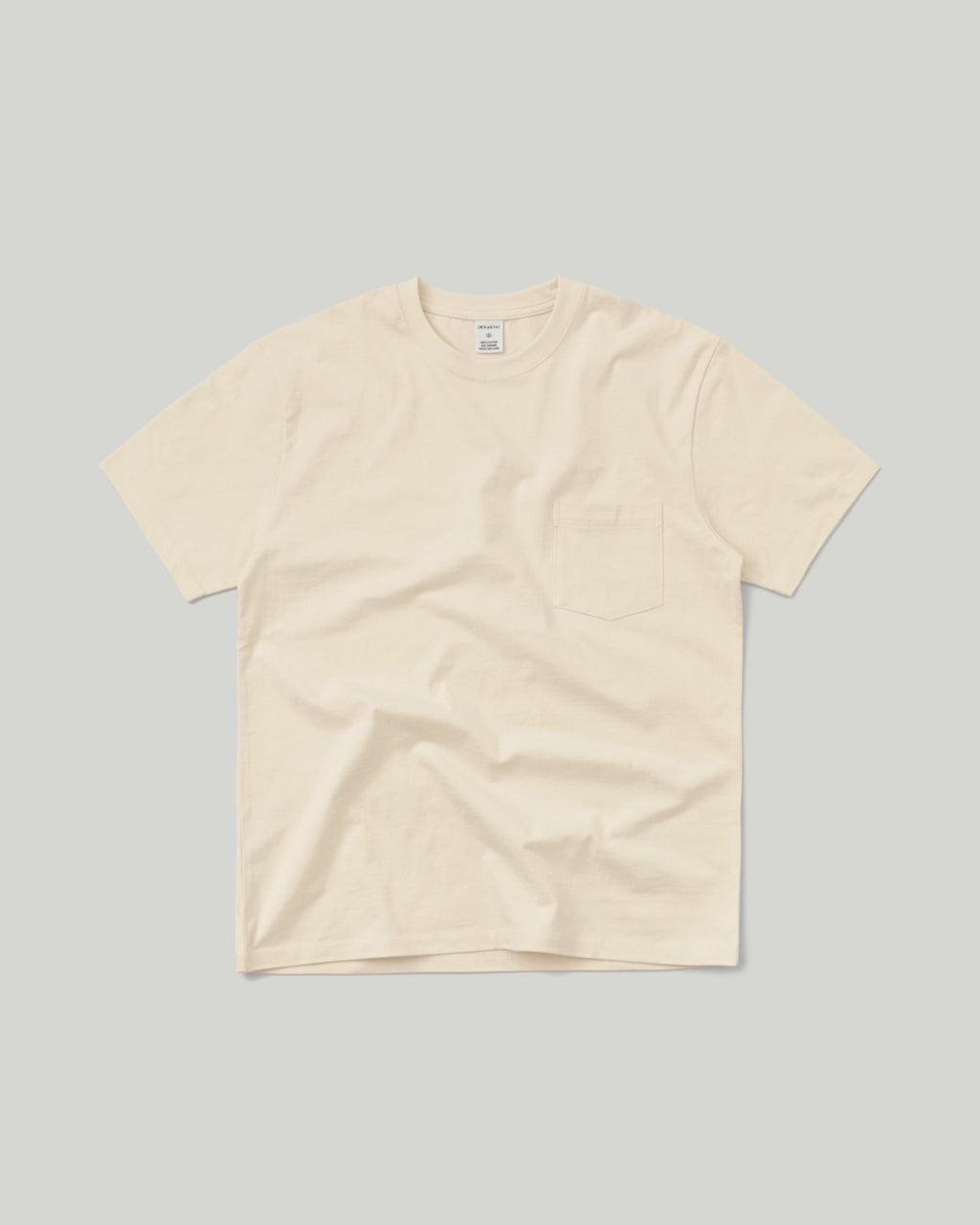 Khakis - Recycle Cotton S/S Tee (Ivory) product image 1 | TRAB K-Fashion Australia