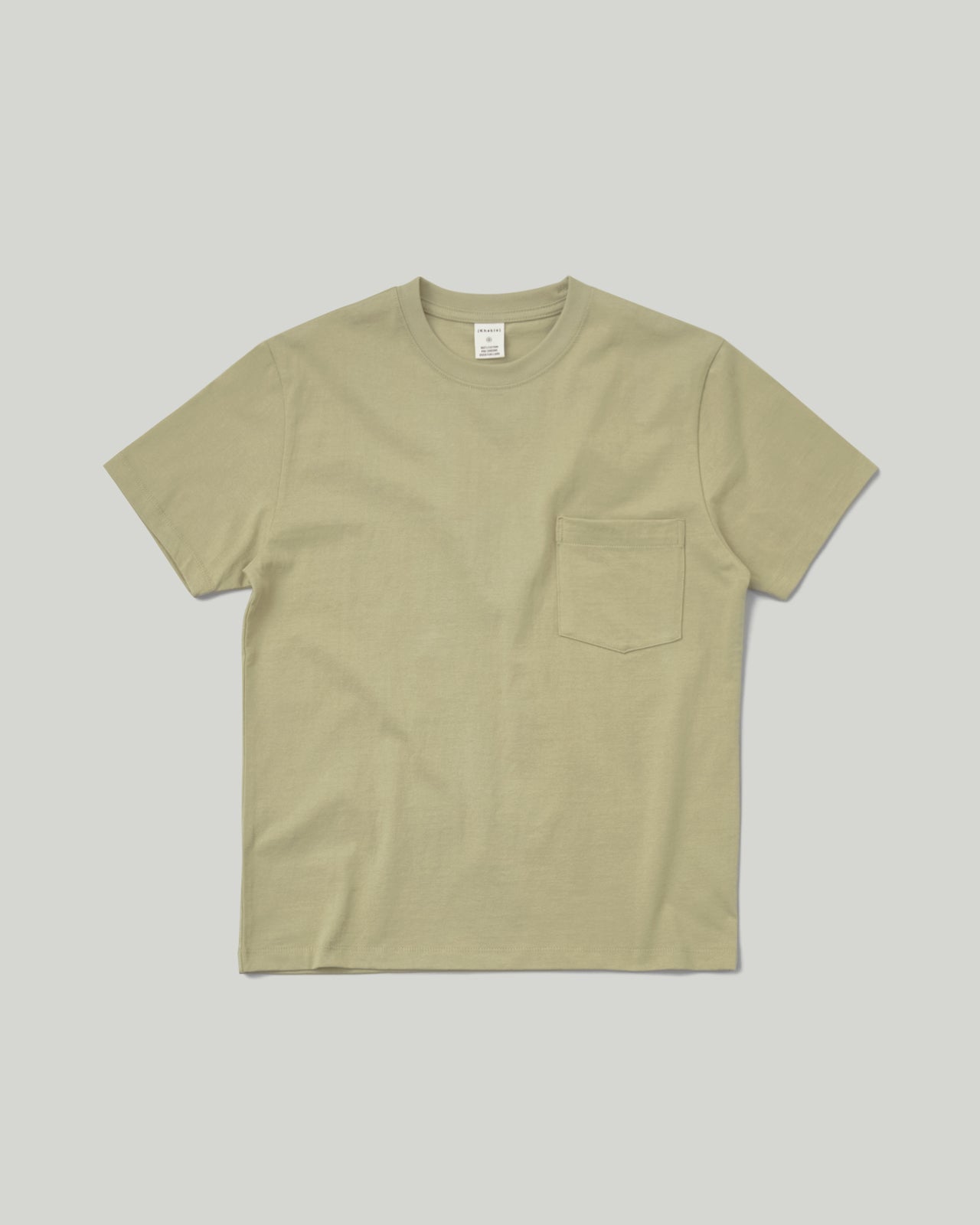 Khakis - Recycle Cotton S/S Tee (Light Green) product image 1 | TRAB K-Fashion Australia