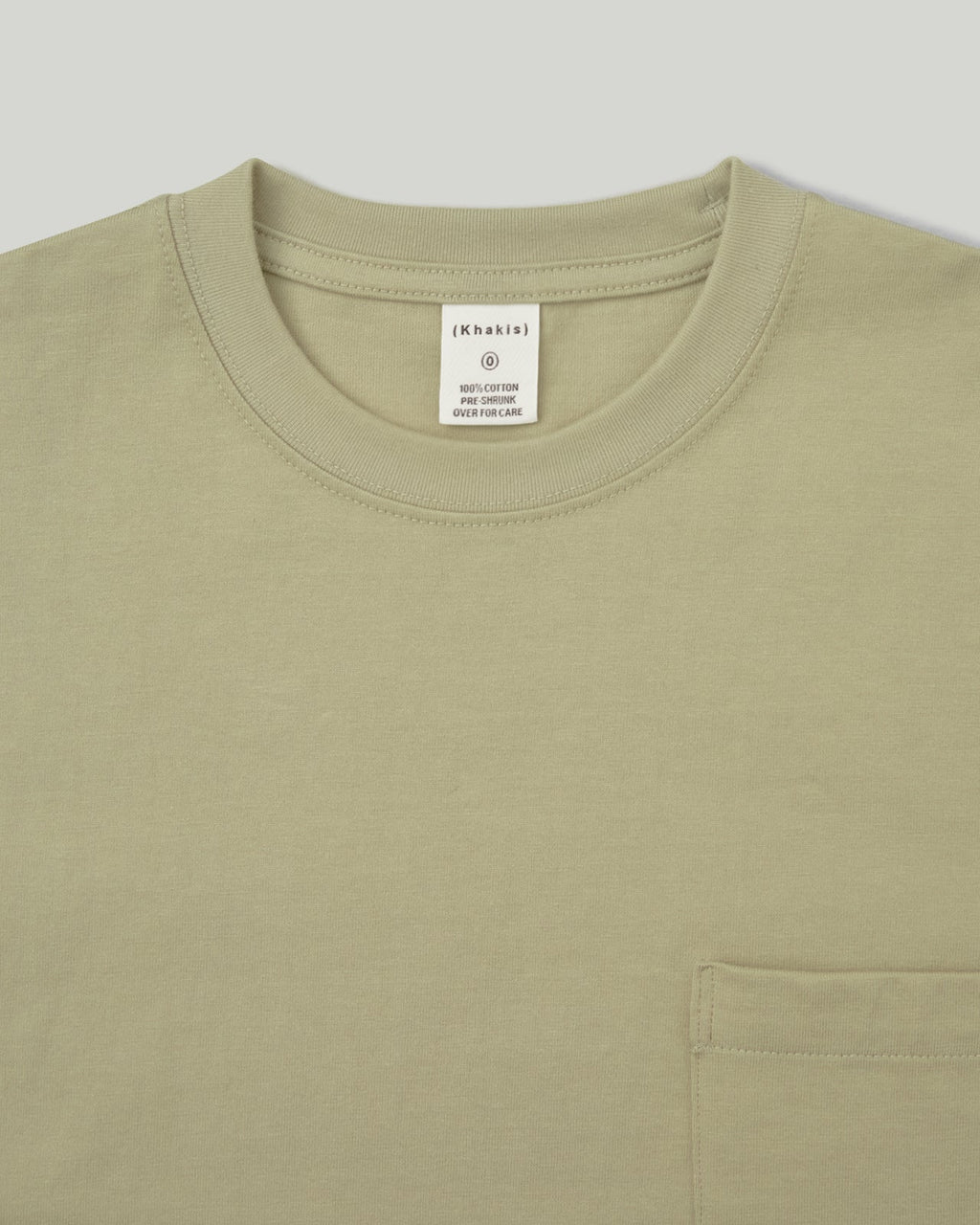 Khakis - Recycle Cotton S/S Tee (Light Green) product image 2 | TRAB K-Fashion Australia