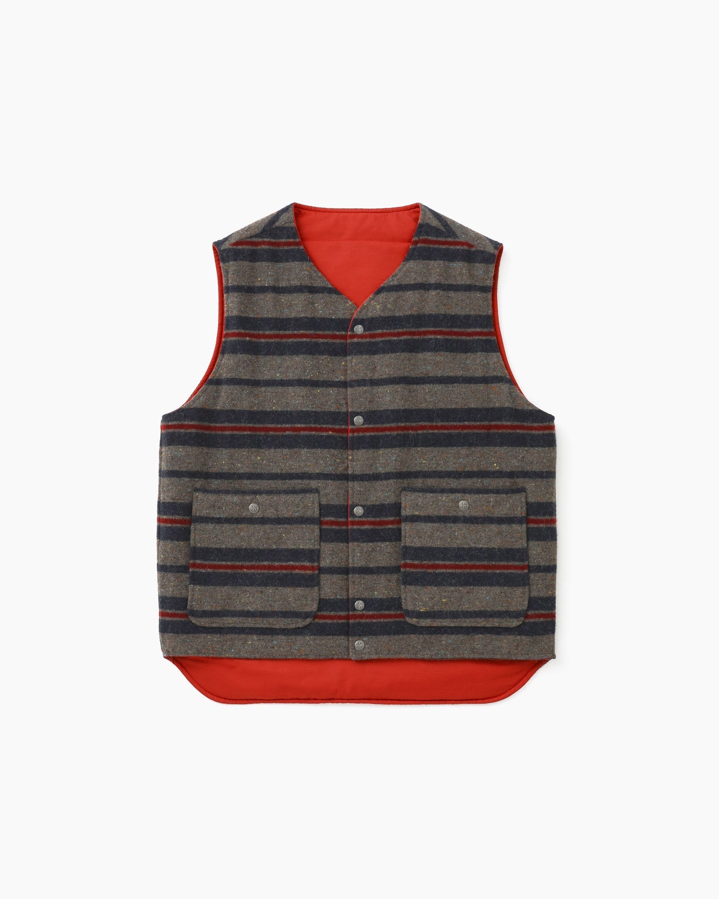 Khakis - Reversible Camp Vest (Red) product image 2 | TRAB K-Fashion Australia