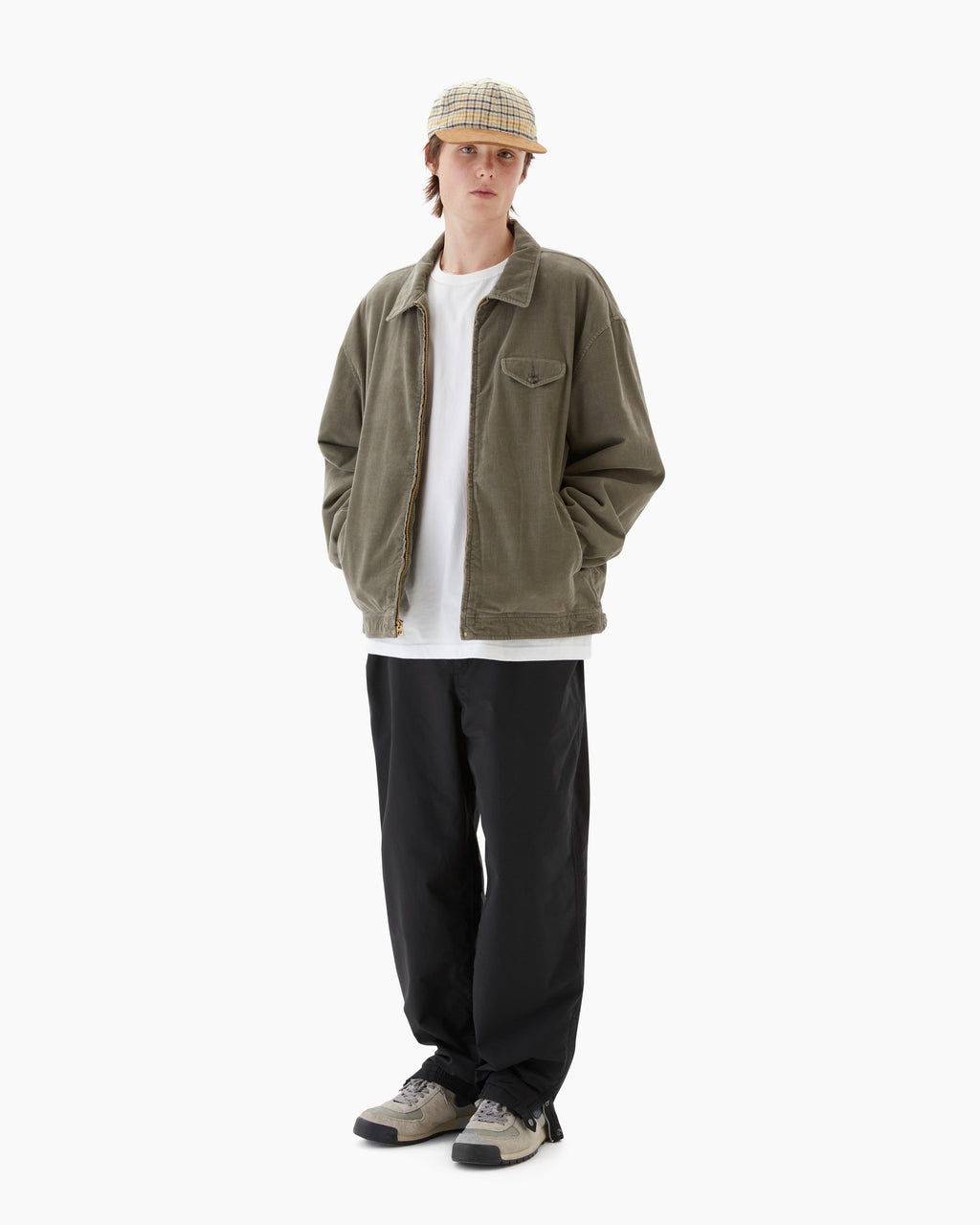 Khakis - Robby Suede Cap (Ivory) product image 3 | TRAB K-Fashion Australia