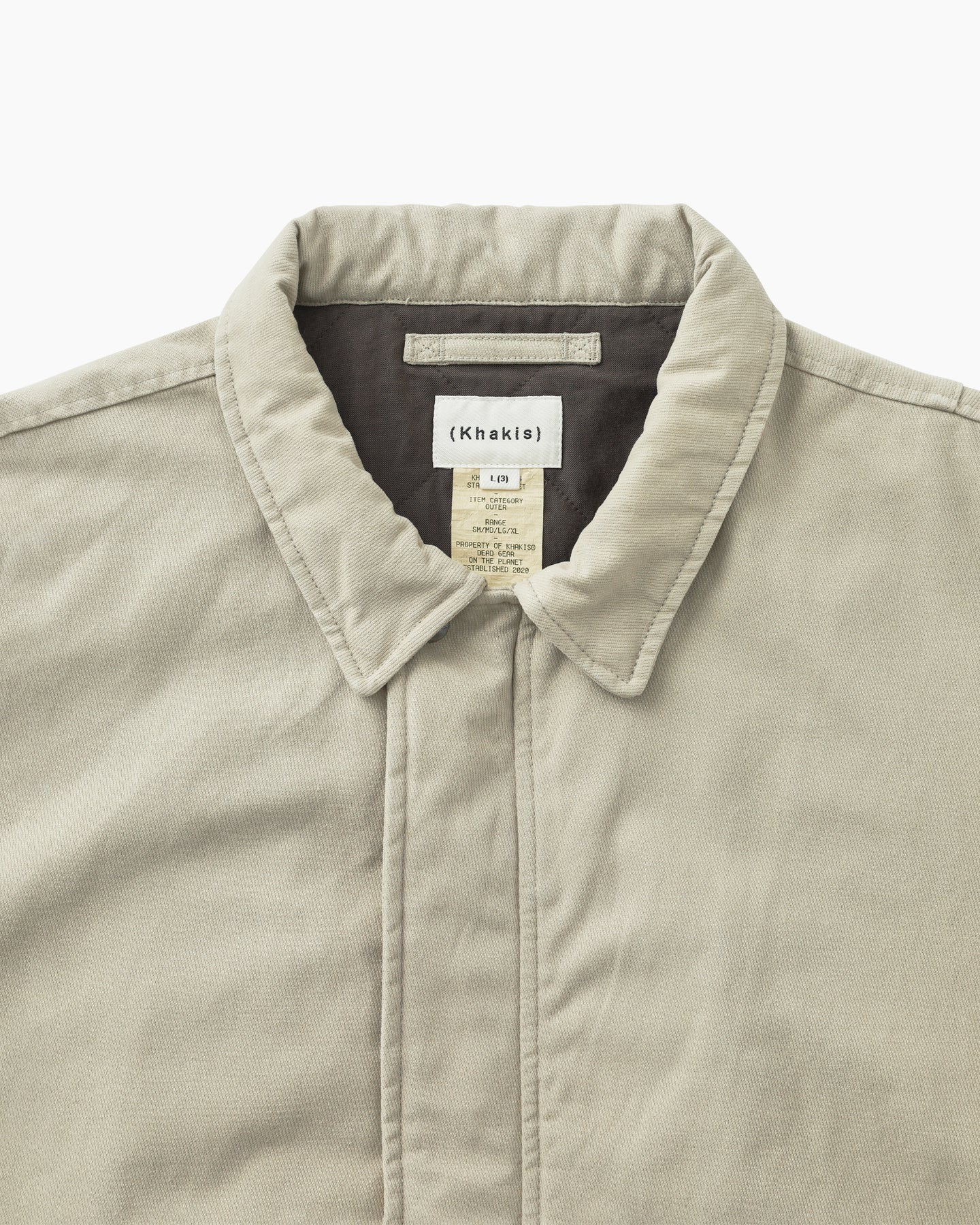 Khakis - Station Jacket (Beige) product image 2 | TRAB K-Fashion Australia