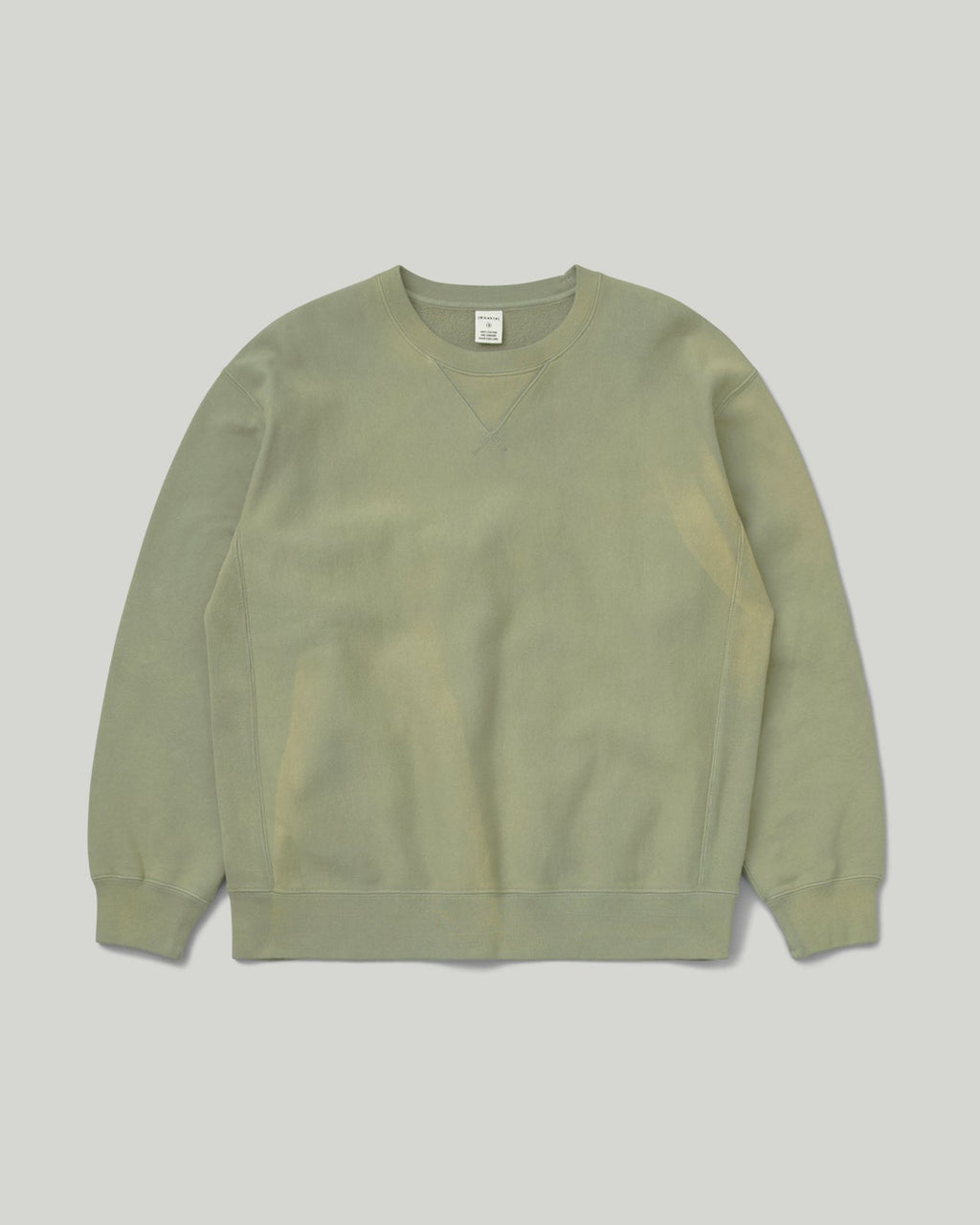 Khakis - Sun Faded Stock Crewneck (Sage) product image 1 | TRAB K-Fashion Australia