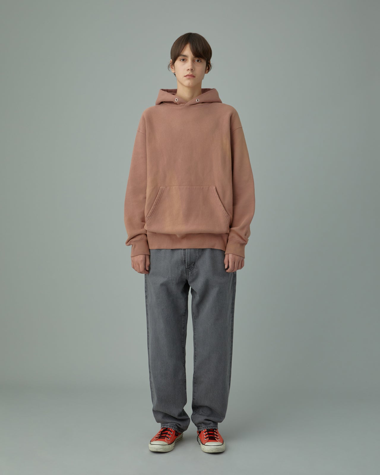 Khakis - Sun Faded Stock Hoodie (Burgundy) product image 6 | TRAB K-Fashion Australia