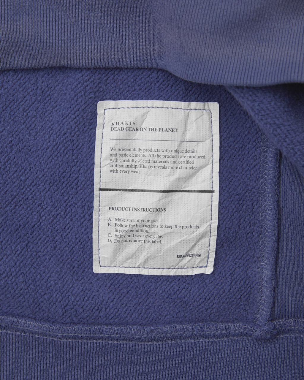 Khakis - Sun Faded Stock Hoodie (Faded Navy) product image 4 | TRAB K-Fashion Australia