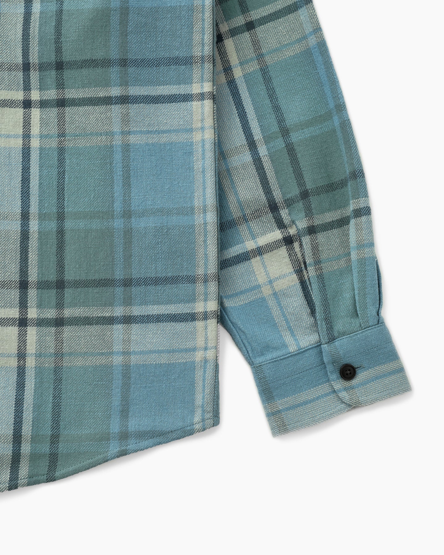 Khakis - Trucker Plaid Shirt (Deep Blue) product image 4 | TRAB K-Fashion Australia