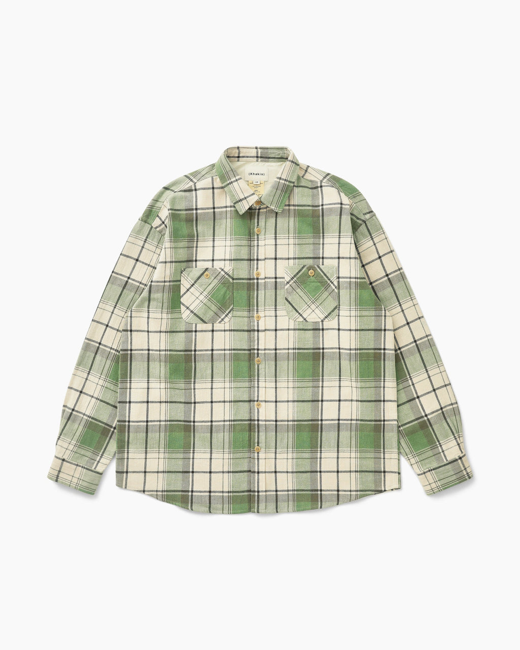 Khakis - Trucker Plaid Shirt (Grass) product image 1 | TRAB K-Fashion Australia