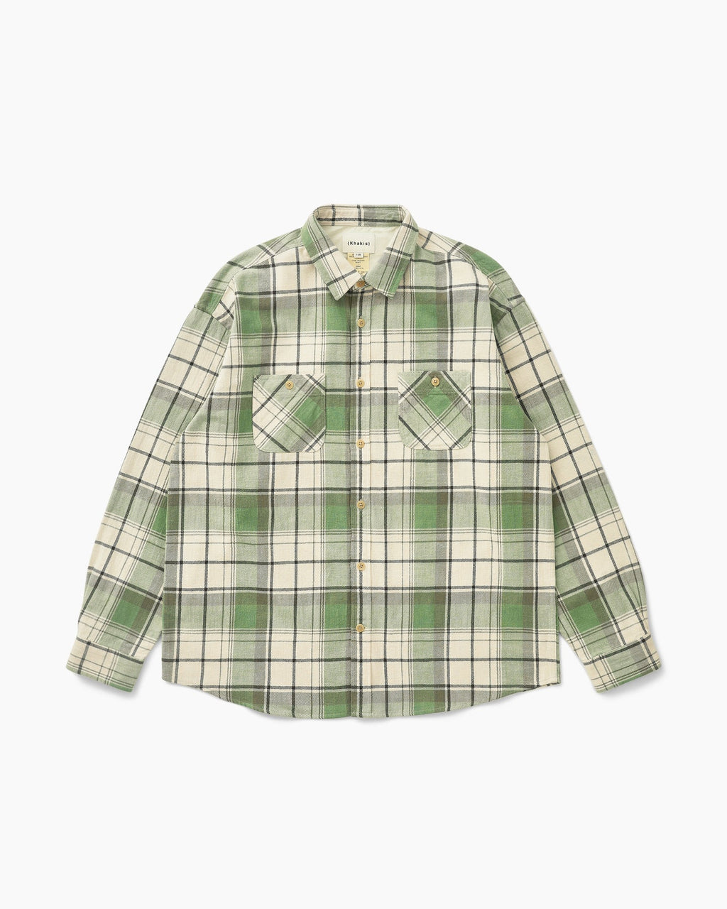 Khakis - Trucker Plaid Shirt (Grass) product image 1 | TRAB K-Fashion Australia
