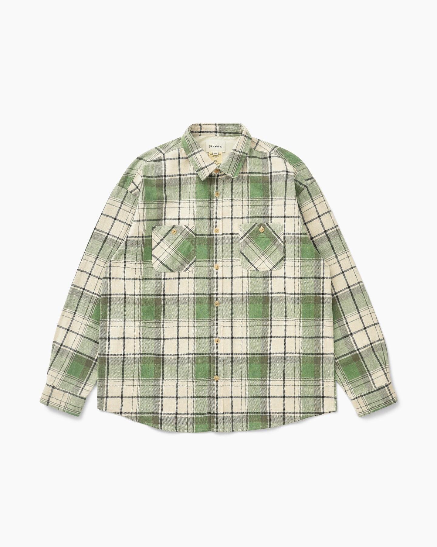 Khakis - Trucker Plaid Shirt (Grass) product image 1 | TRAB K-Fashion Australia