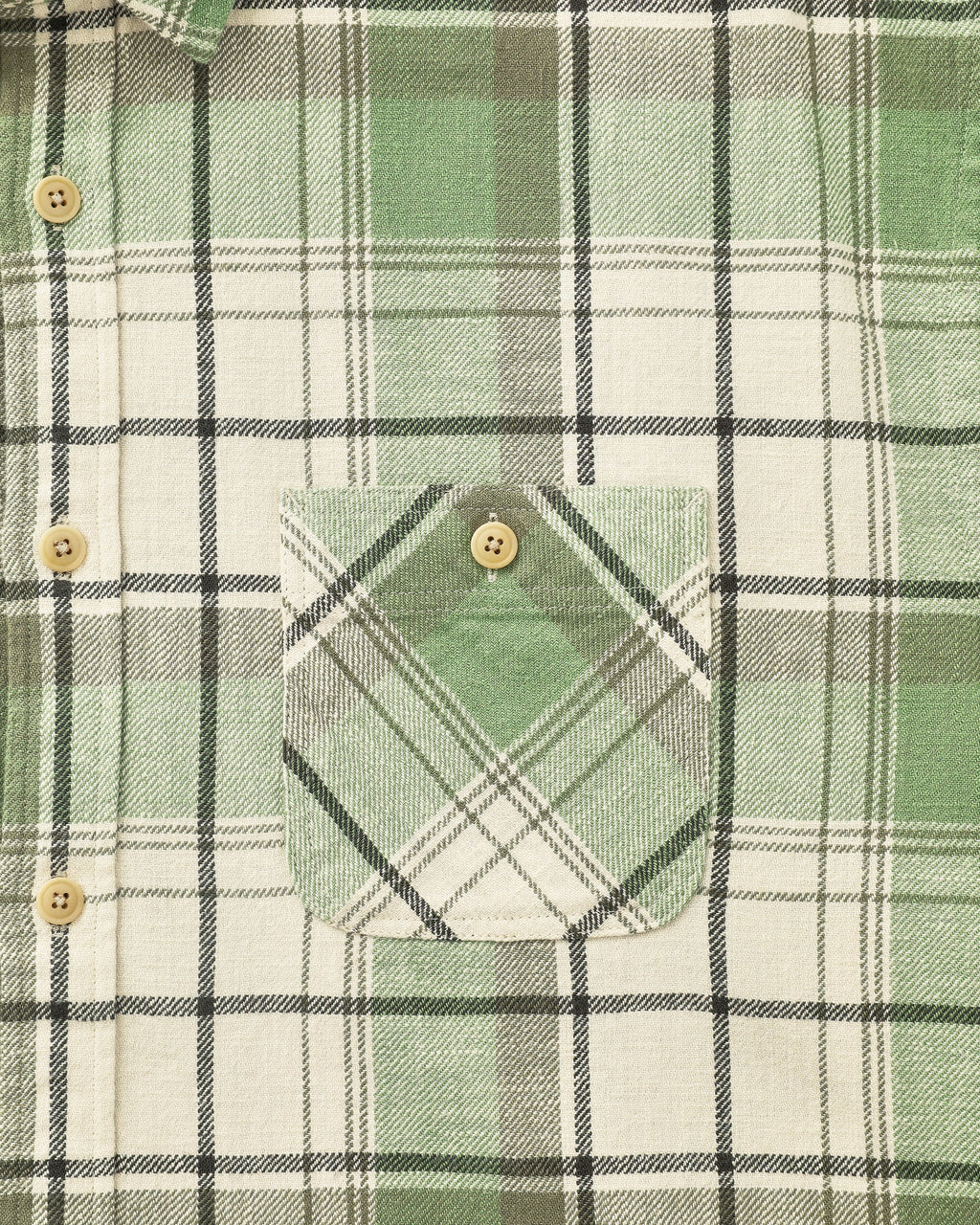 Khakis - Trucker Plaid Shirt (Grass) product image 3 | TRAB K-Fashion Australia